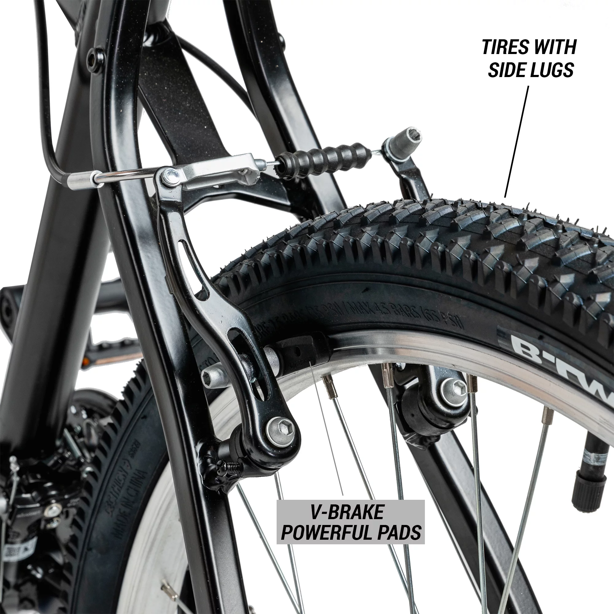 Decathlon Rockrider ST50, 21 Speed Aluminum Mountain Bike, 26