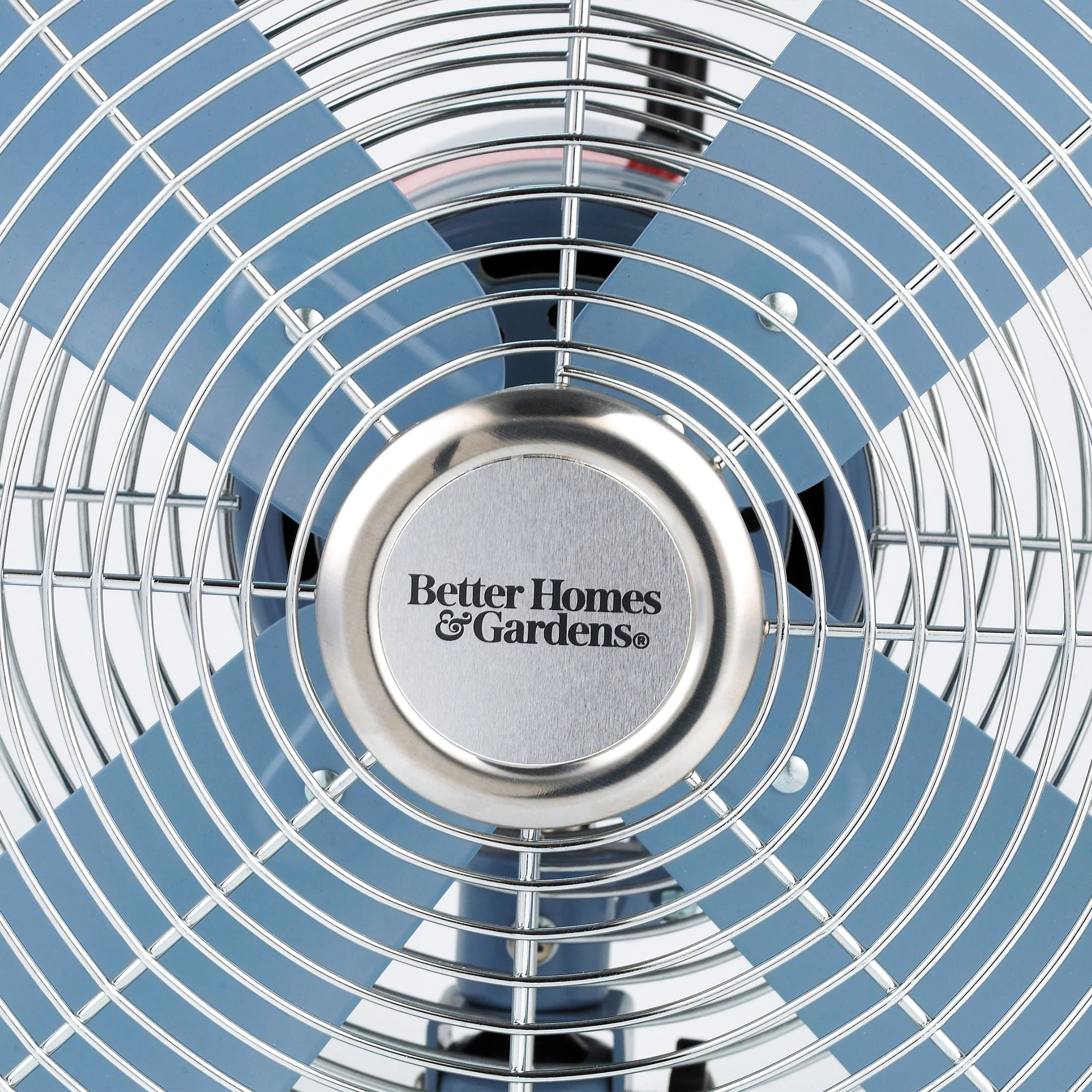 Better Homes & Gardens New 12 inch Retro 3-Speed Metal Tilted-Head Oscillation Table Fan Gold - Womvr