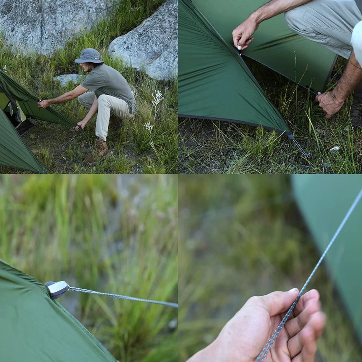 Naturehike Cloud-Up 1/2/3 Person Backpacking Tent Lightweight Waterproof - Womvr