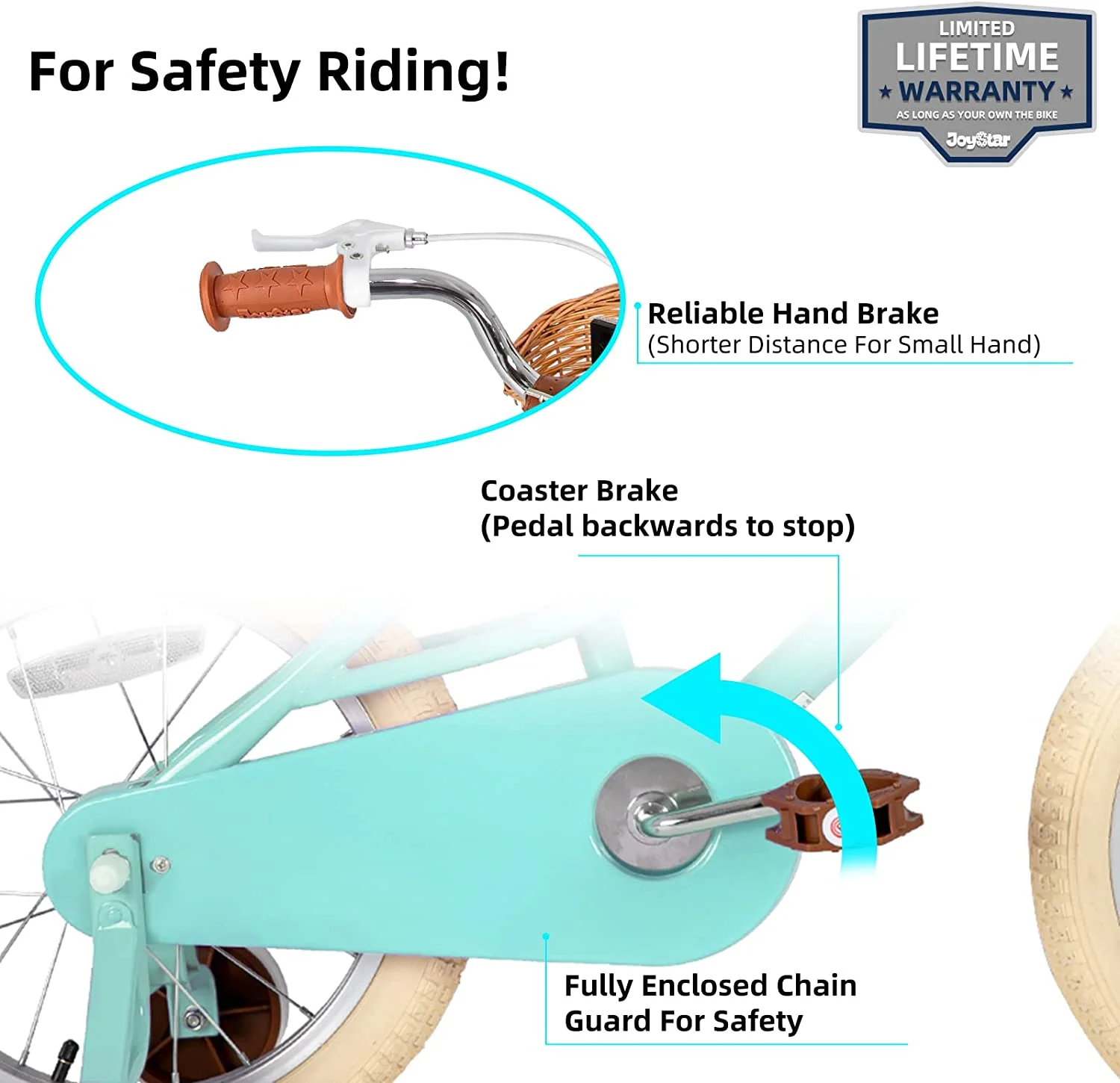 JOYSTAR Girls Bike for 2-12 Years Old Toddlers and Kids, 12