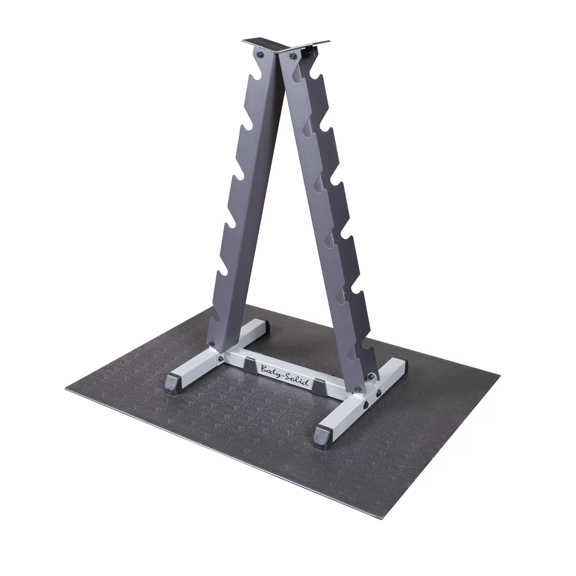 Body Solid GDR44-RFHEX Dumbbell Rack Package - Womvr