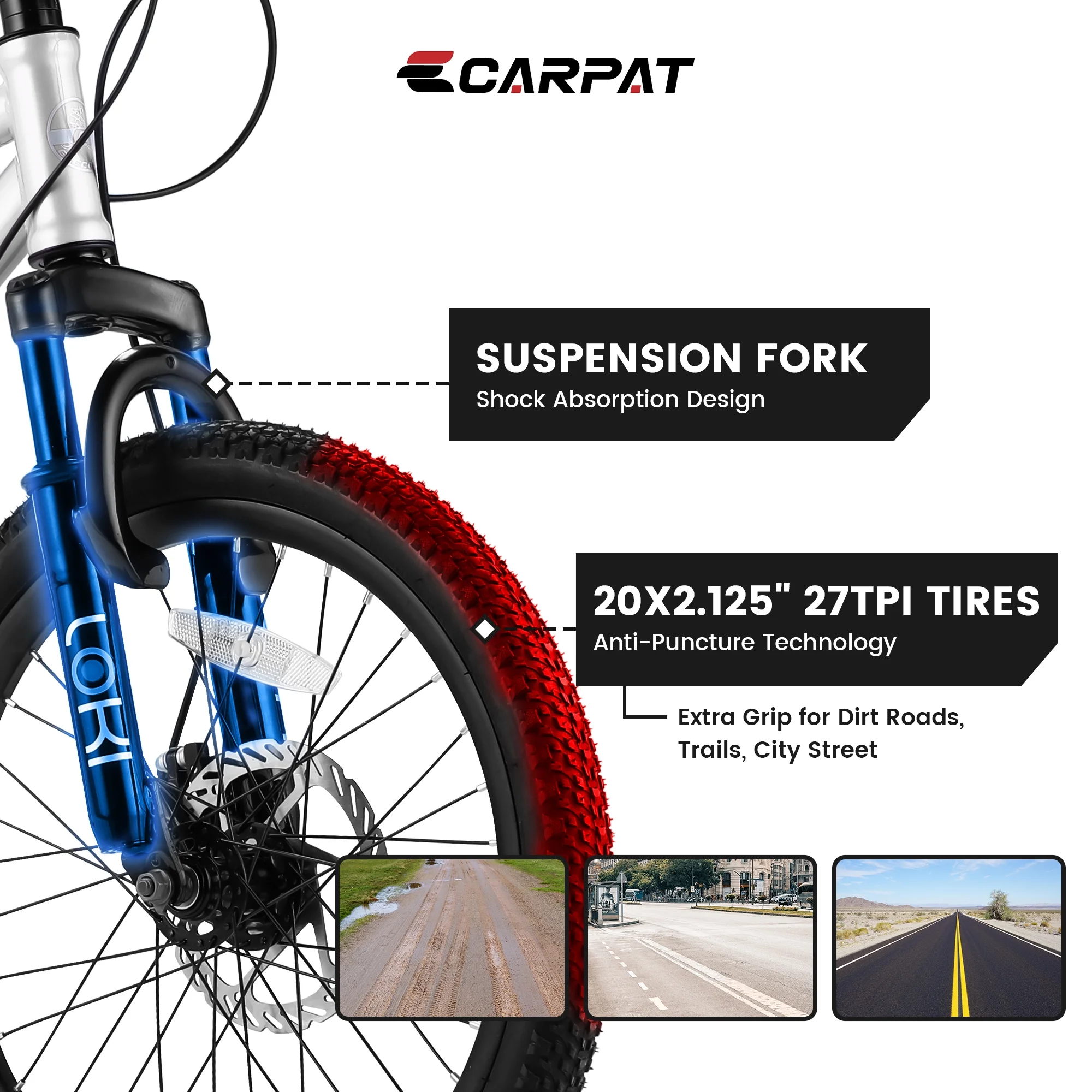 CIYOYO Kids Bicycle 20 inch Montain Bike for Boys and Girls,7 Speed Bike 8-12 Years Old Green - Womvr