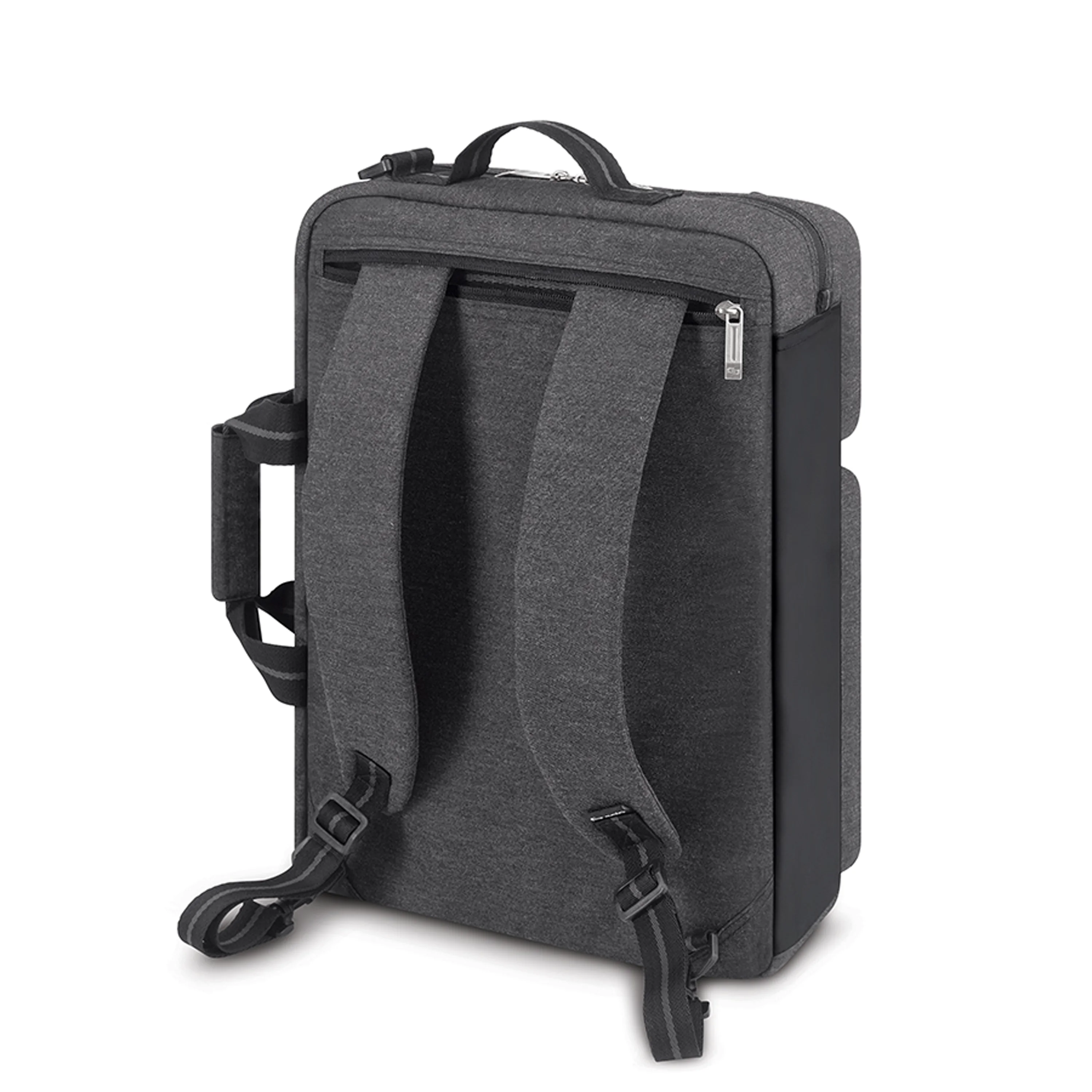 Solo New York Duane Hybrid Briefcase Backpack, Gray, Laptop Tote - Womvr