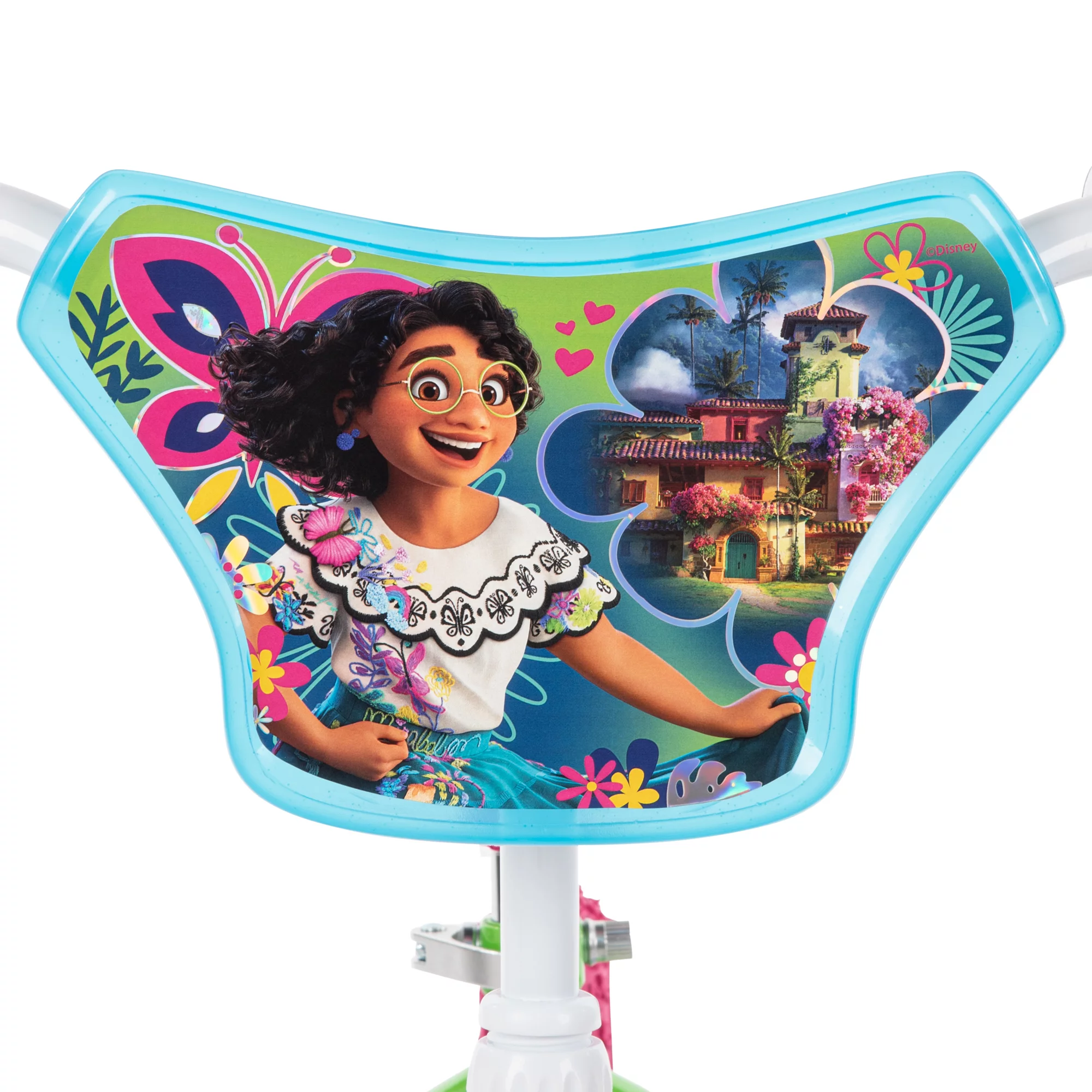 Disney Encanto 12-inch Bike for Girls, Ages 3+ Years, Pink/Green/Blue, by Huffy - Womvr