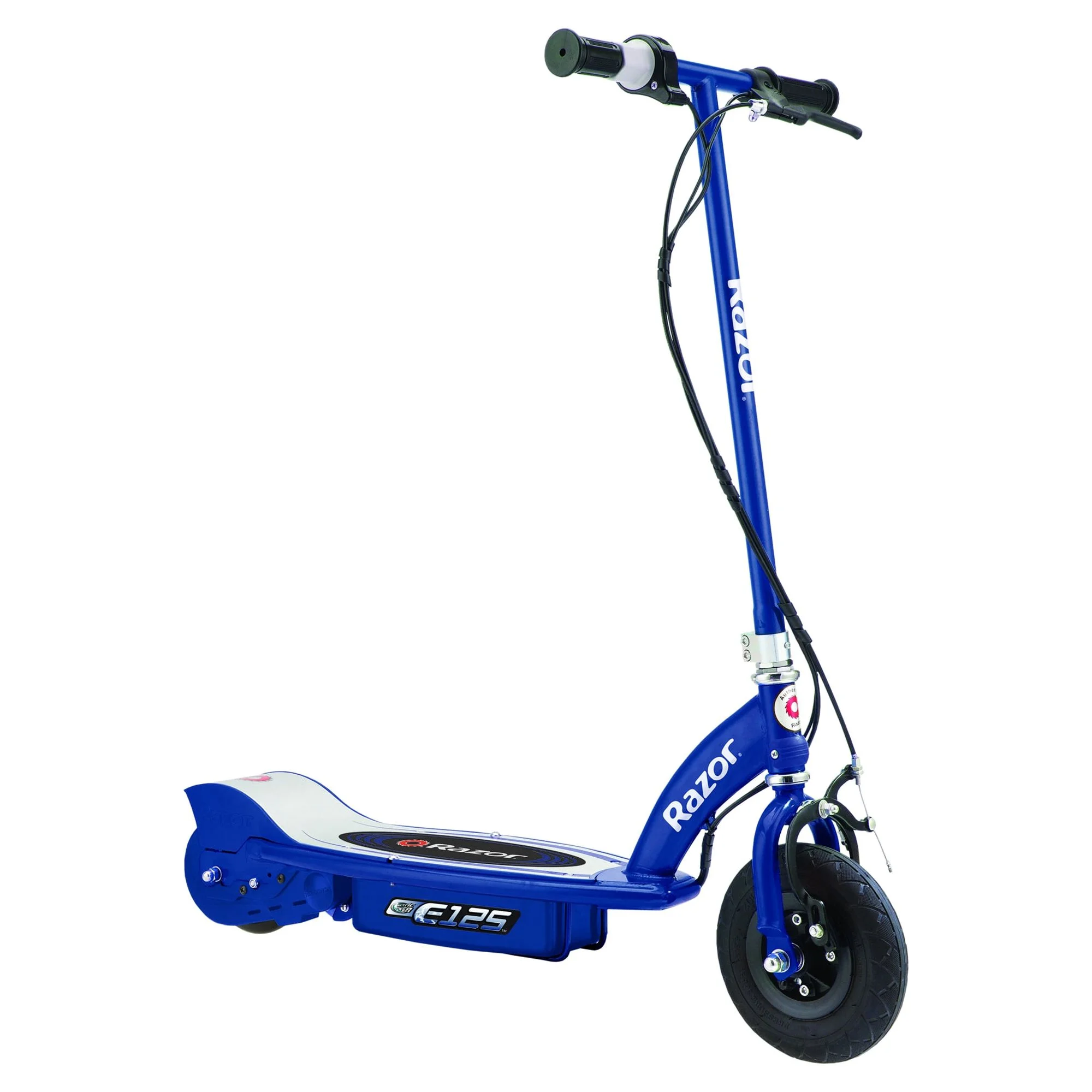 Razor E125 Kids Ride-on 24V Motorize Battery Powered Electric Scooter, Blue - Womvr