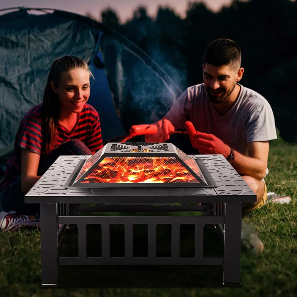 Wood Burning Fire Pits for Outside, 32