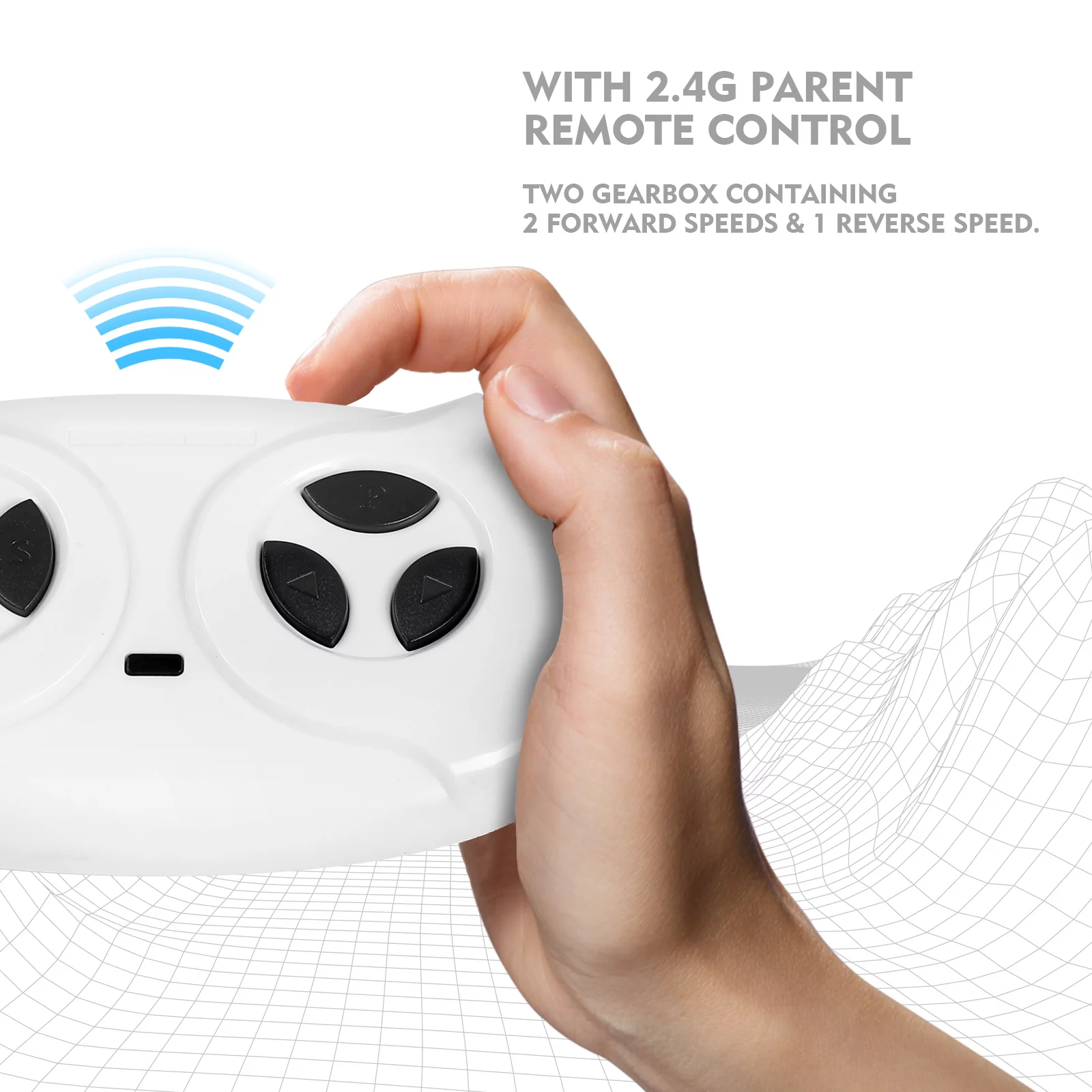 JOYLDIAS 12V Mercedes-Benz G650S Kids Ride On Car Electric Toy w/Remote Control, 3 Speeds, LED Lights, Bluetooth, Music(Pink) - Womvr