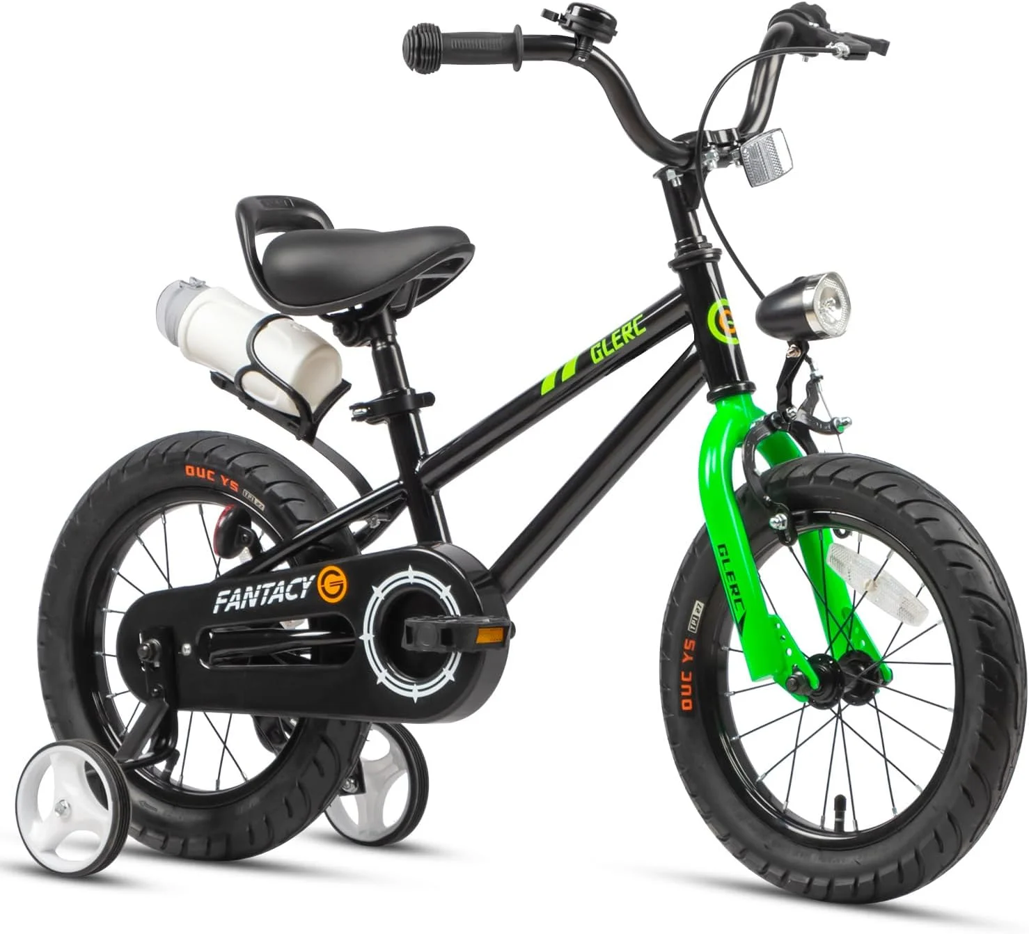 Glerc 12 inch Toddler and Kids Bike for 2-4 Years Old Boys & Girls, White - Womvr