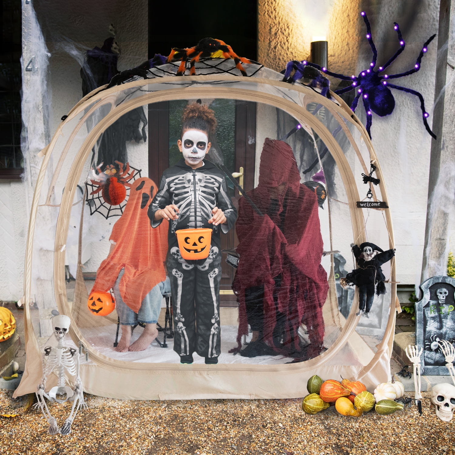 Pop-Up Weatherproof Sport Pod Tent for Camping, Fishing, and Shelter - Womvr