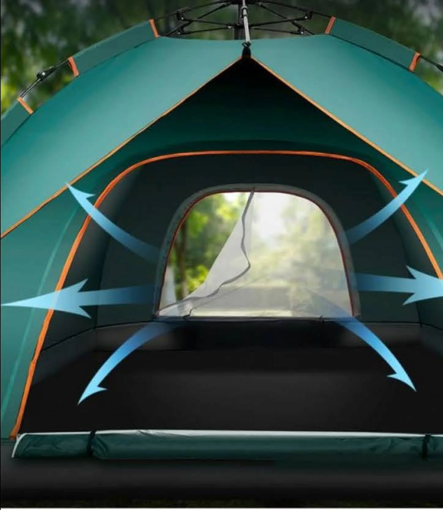 Klotel Pop up Camping Tent Outdoor Waterproof 3-4 Person Instant Setup - Womvr