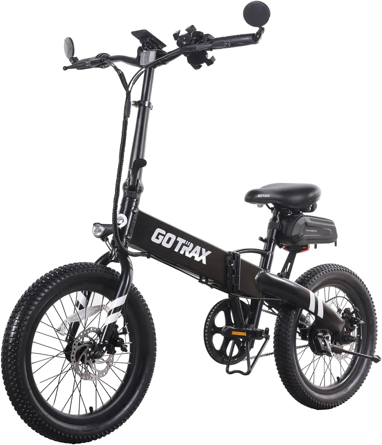 GOTRAX F1V2 Electric Bike for Adults, 350W Motor/20