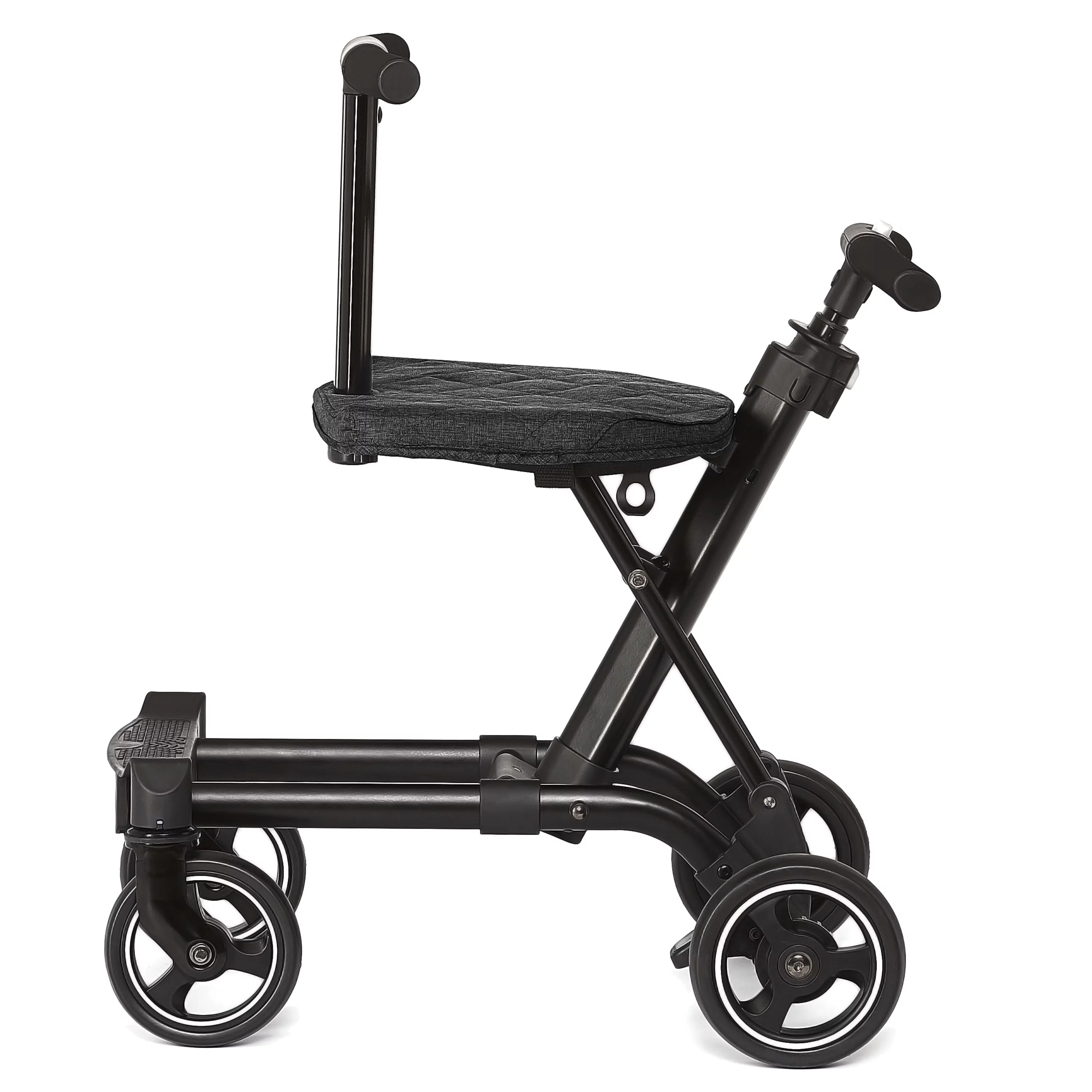 Dream On Me Coast Rider | Travel Stroller | Lightweight Stroller | Compact | Portable | Vacation Friendly Stroller, Black - Womvr