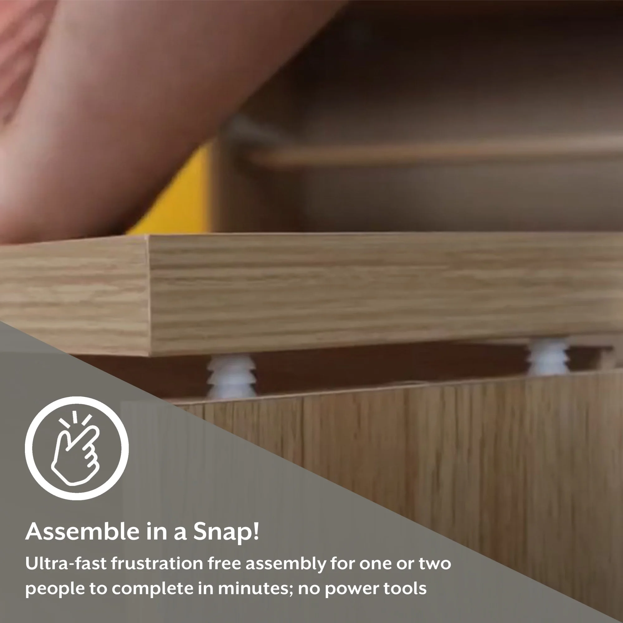 Mainstays Ardent Open Shelf Nightstand, White - Womvr