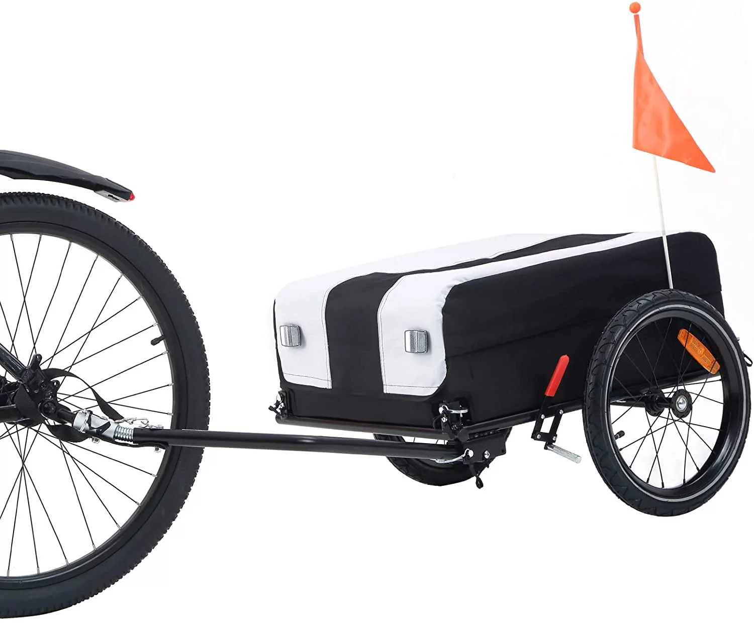 Mojay Two-Wheel Bicycle Cargo Trailer, Biking Trailer, 27.5