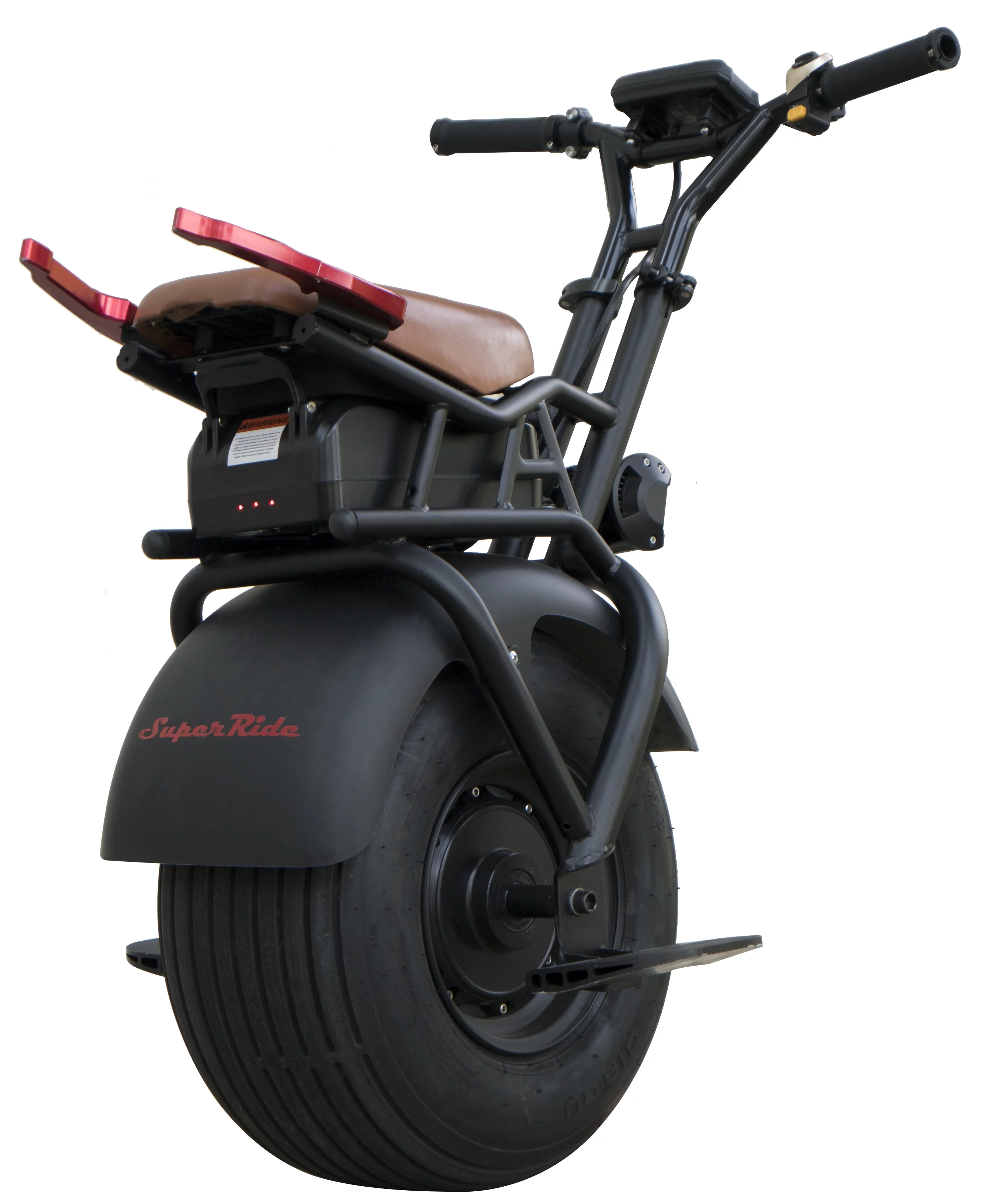 SUPERRIDE Self Balancing Electric Unicycle S1000 G2 – One Wheel Electric Scooter with Single Fat Tire & 1000W Motor, Frame, Wheel, Battery, Charger, Screen, and LED Light - Womvr