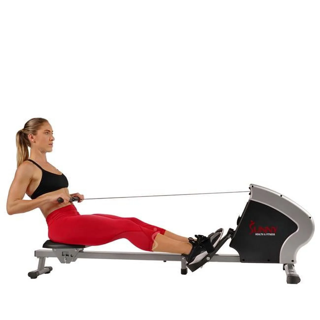 Sunny Health & Fitness SPM Monitor Magnetic Rowing Machine - Womvr