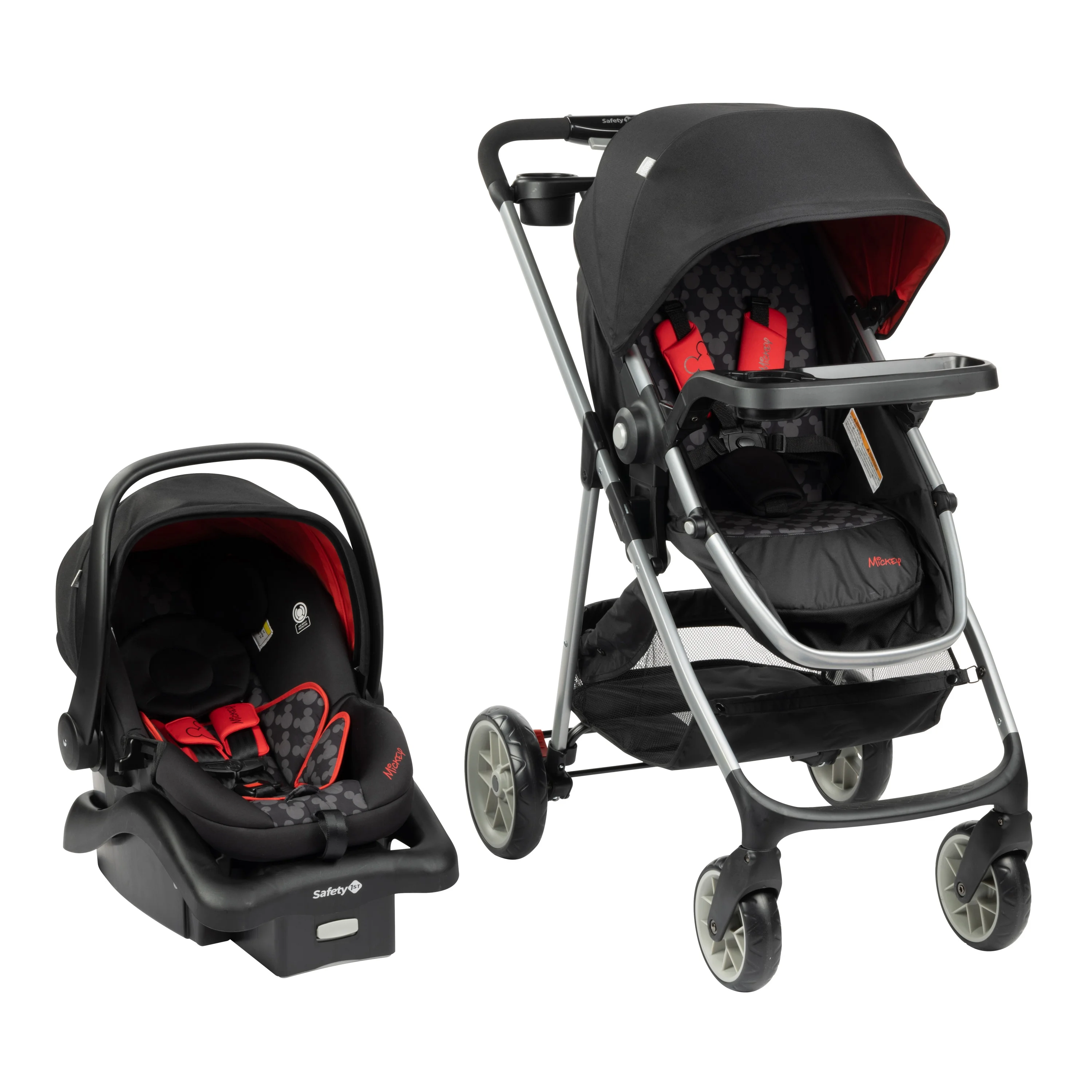 Disney Baby Minnie Mouse Grow and Go Modular Travel System, Simply Minnie - Womvr