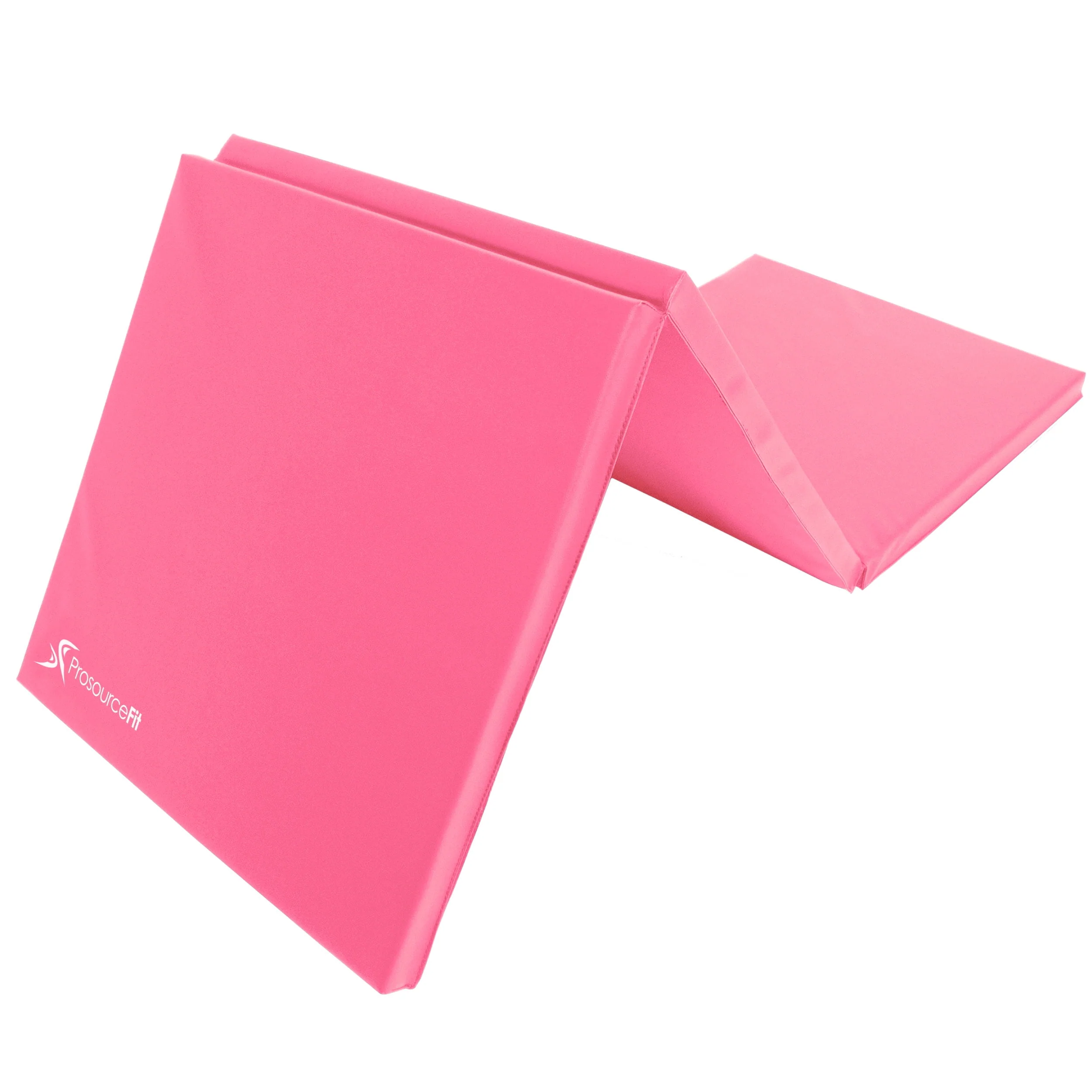 ProsourceFit Tri-Fold Folding Gymnastics Mat 6'x2' for Exercise - Womvr