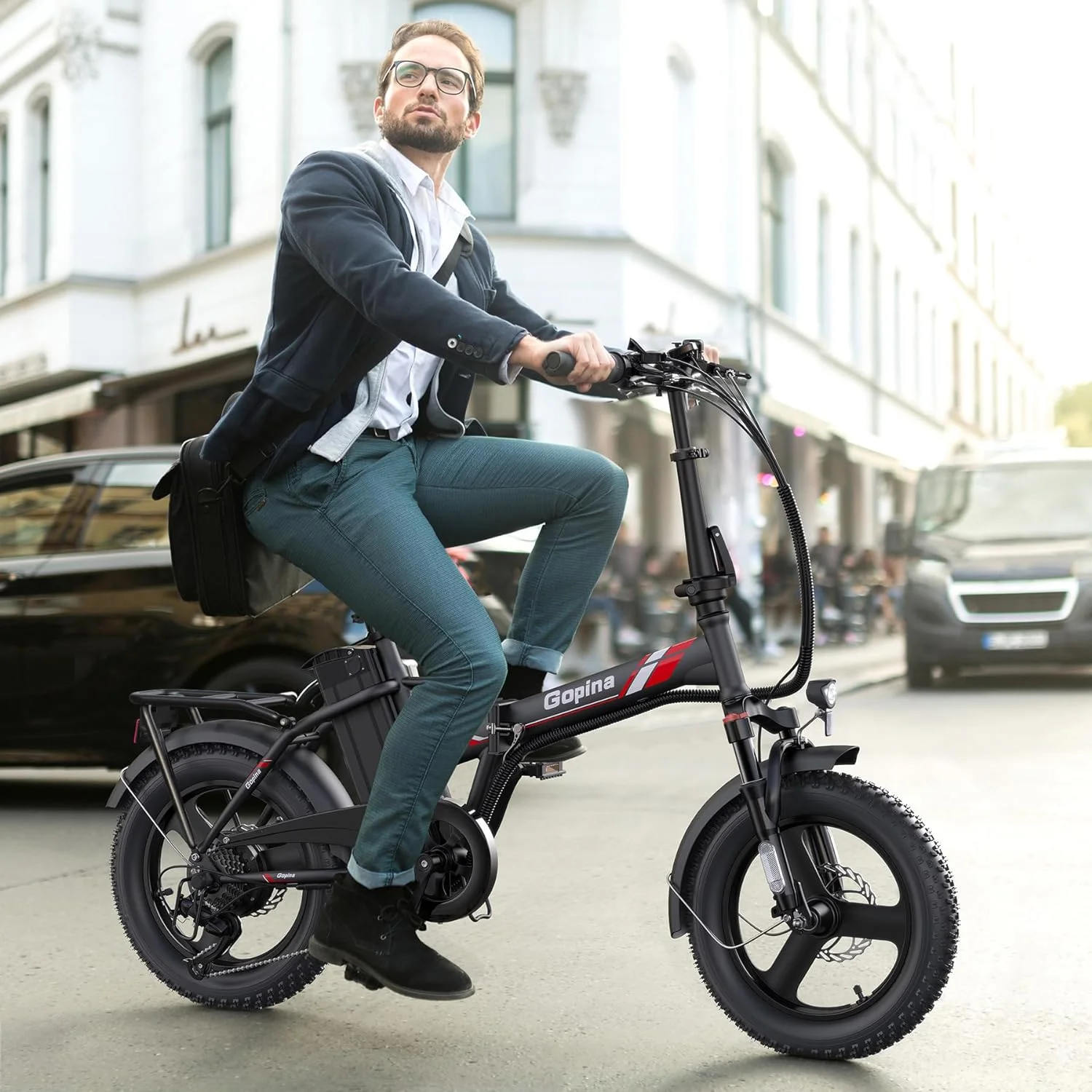 Vivi Electric Bike for Adults 350W Folding Electric Bike 16