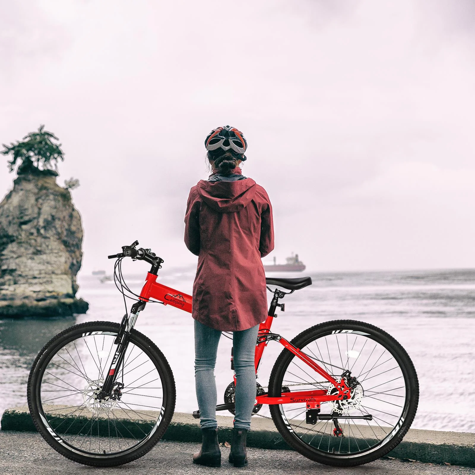 Ktaxon Folding 21 Shimano Speed 26