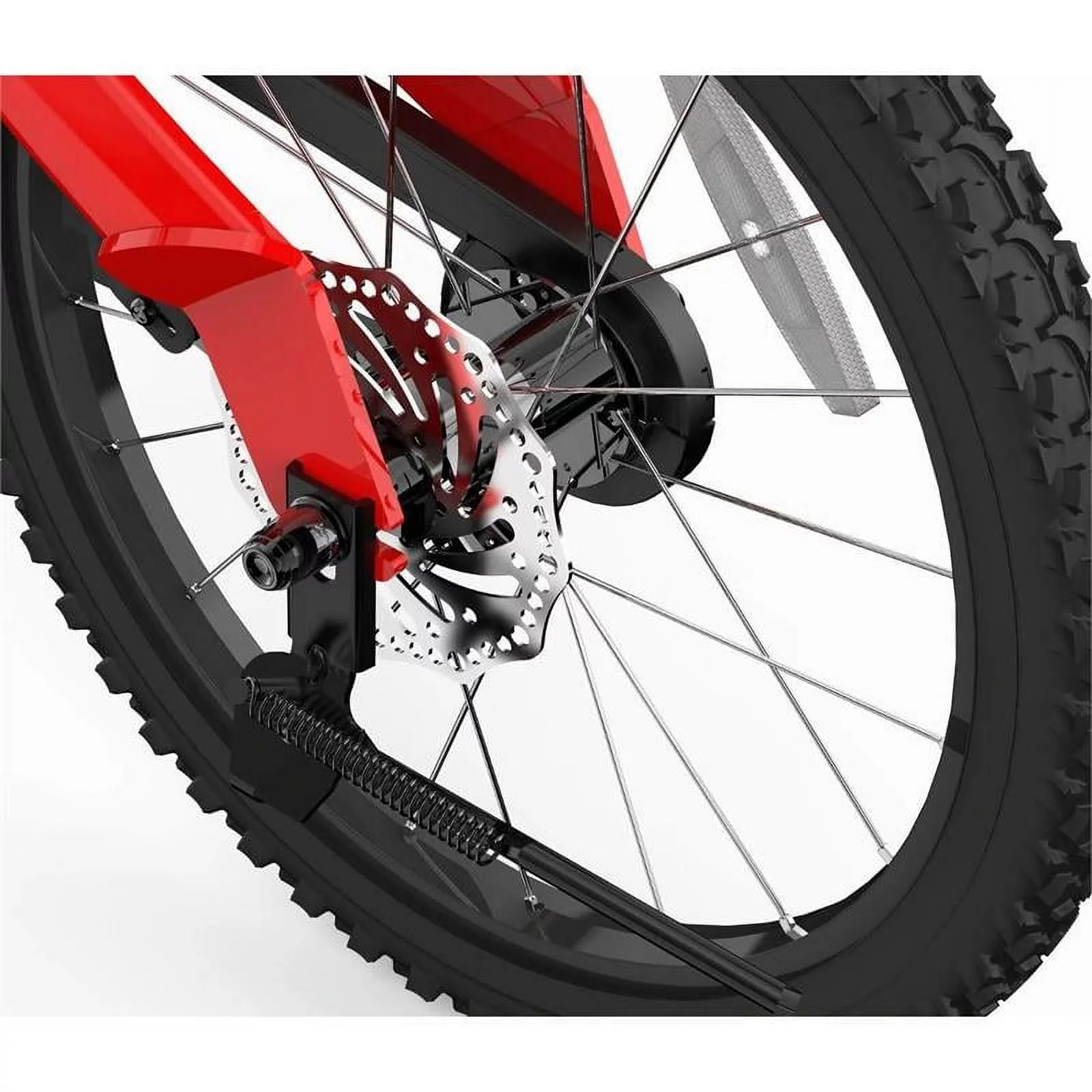 Segway Ninebot Kids Bike for Boys and Girls, 18 inch with Kickstand, in Red, Pink or Blue - Womvr