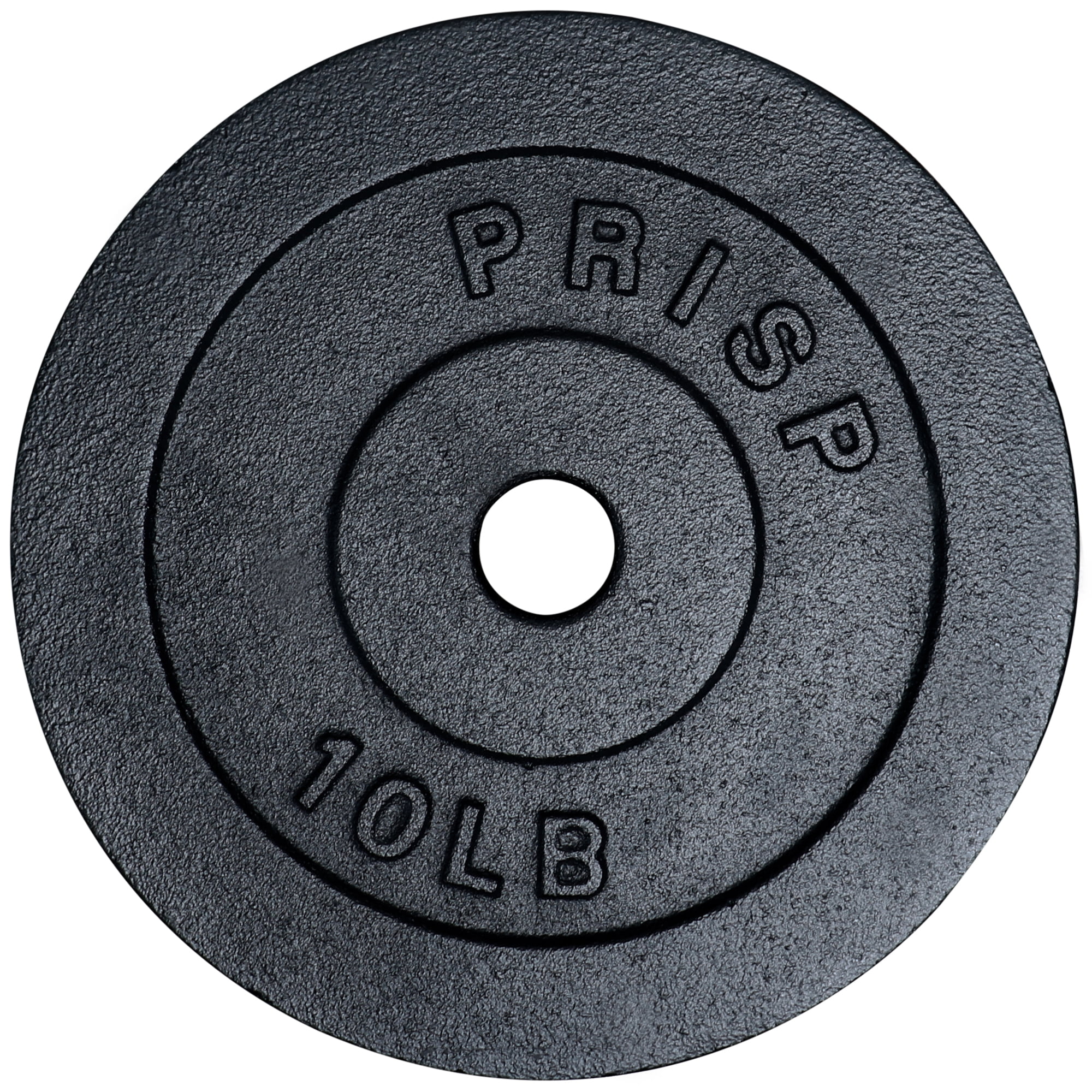 PRISP Adjustable Weight Dumbbells Set - Includes 2 Bars, Cast Iron Plates and Threaded Collars - Womvr