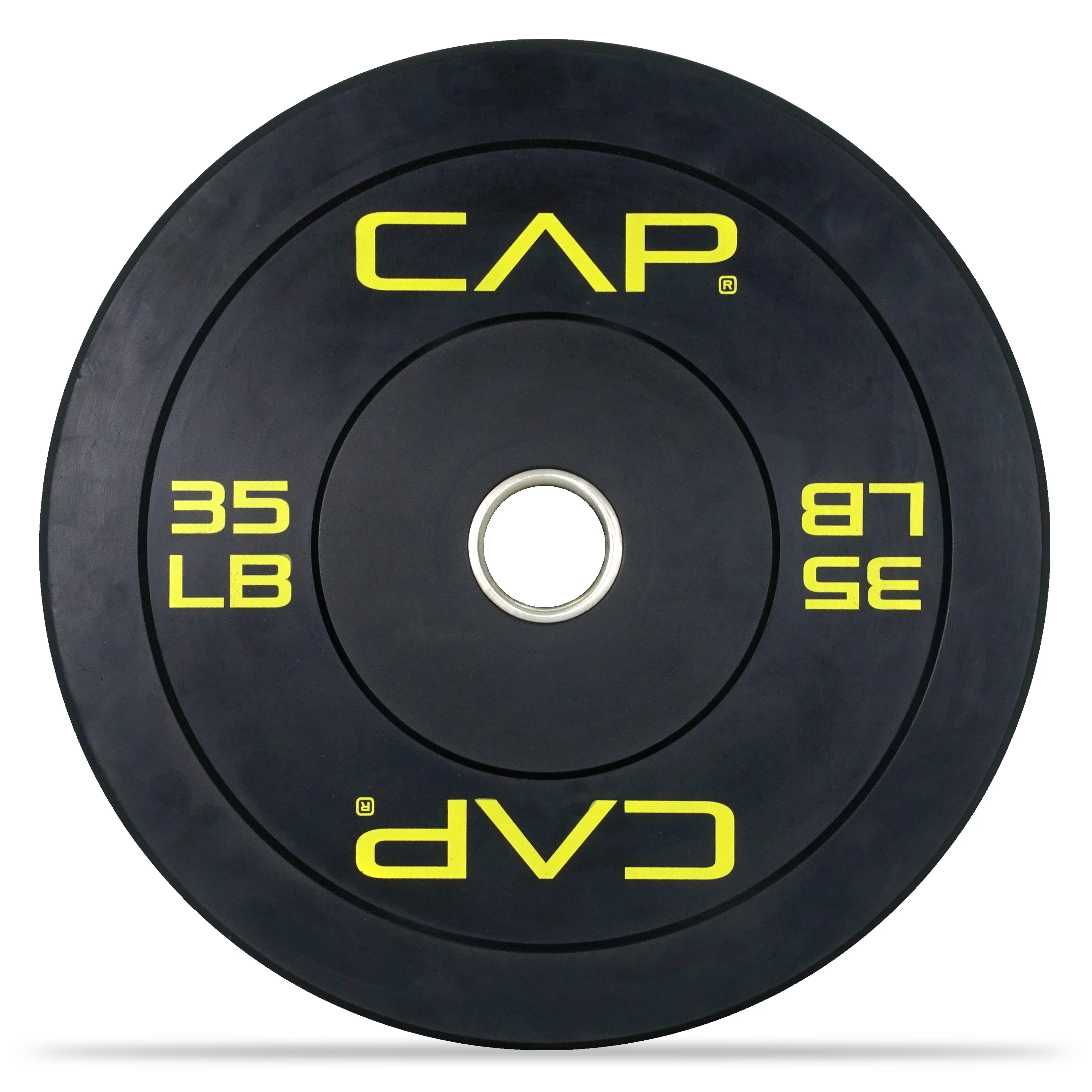 CAP Barbell Olympic Rubber Bumper Plates (Pairs/Singles by sizes) - Womvr