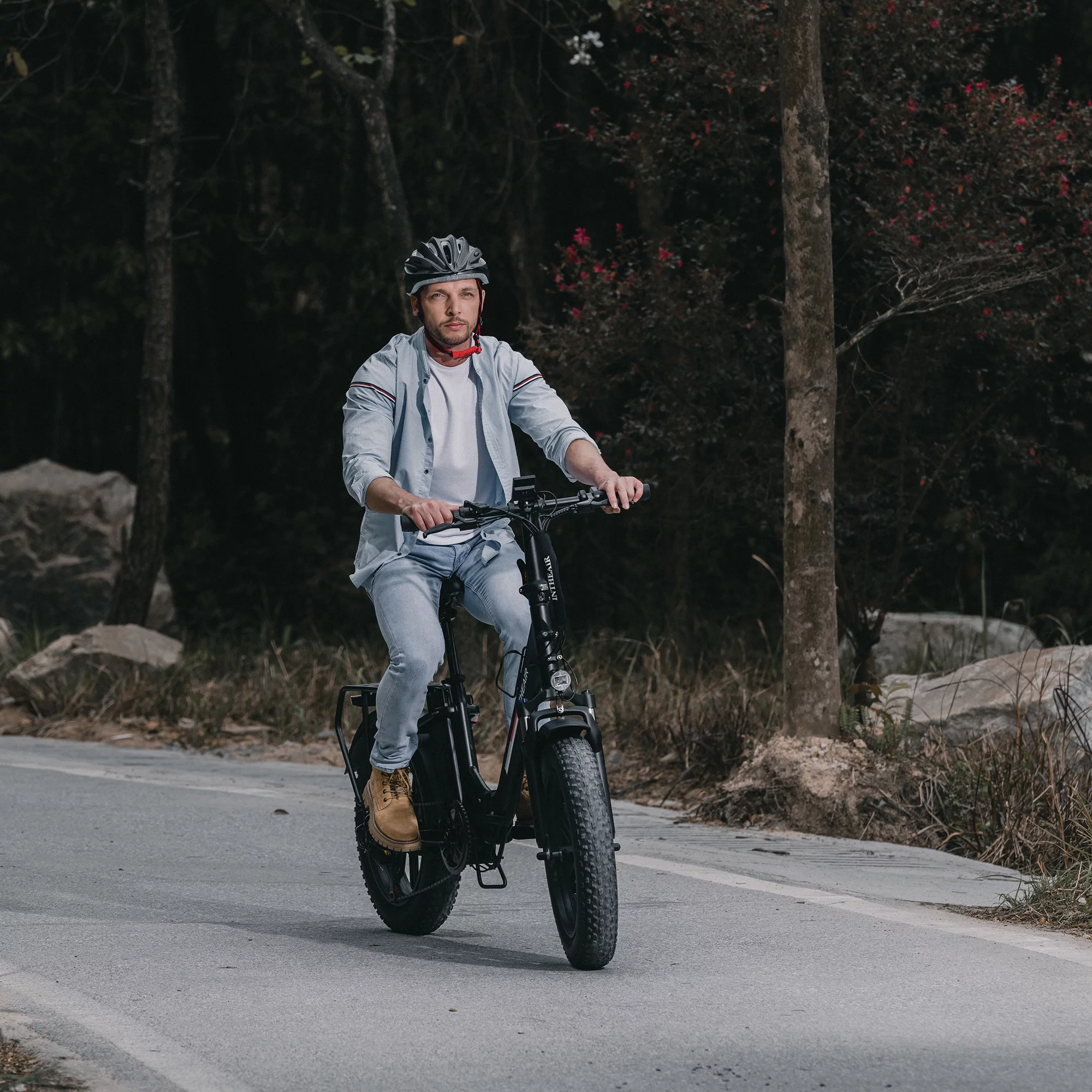 INTHEAIR Ranger Electric Bike, Adults Foldable Ebike for Adults 20