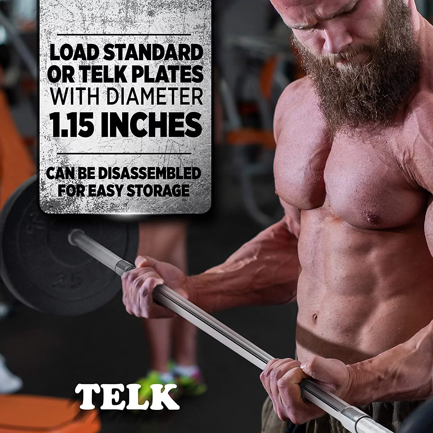 Telk Fitness Adjustable Dumbbells 45 Lbs., Hand Weights for Home Gym - Womvr