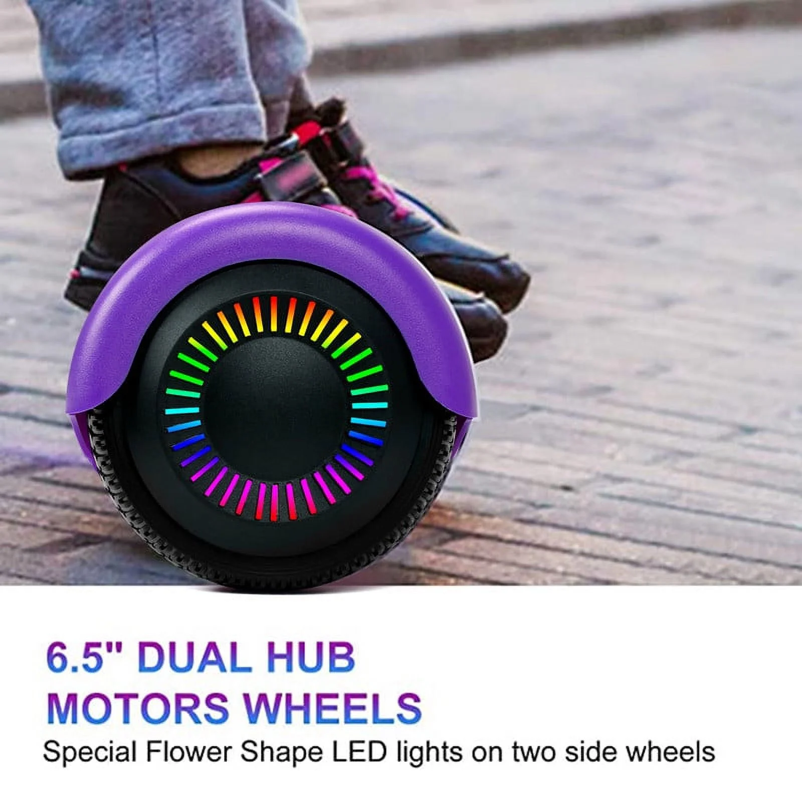 JOLEGE Hoverboard Go Kart Combo, 6.5