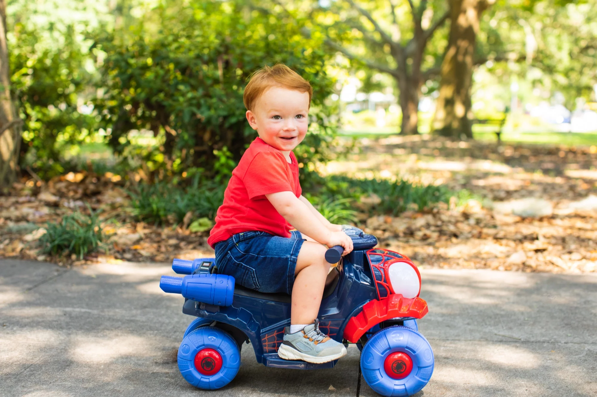 Dynacraft Spider-Man 6-volt Unisex Ride-on for Child 1.5-3 Years - Womvr