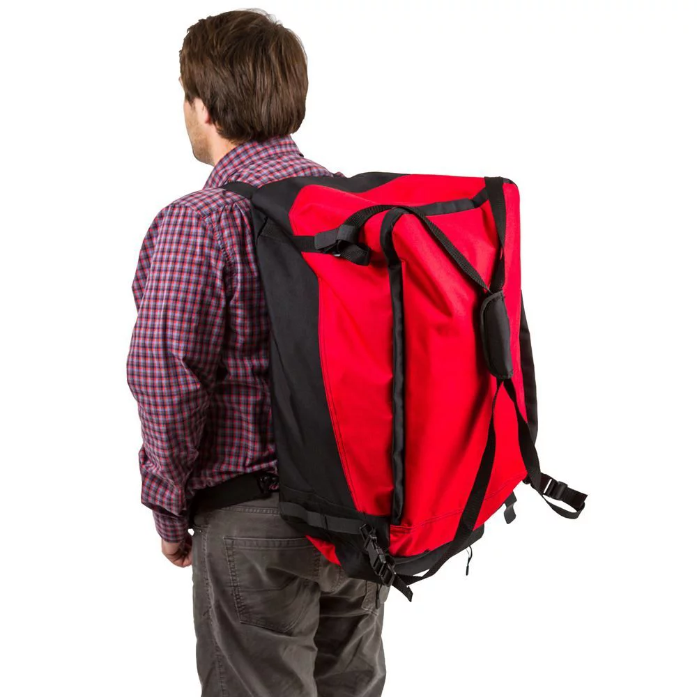 Elevate Outdoor BCT-8002 Single Wheel Pull-Behind Bicycle Cargo Trailer with Cargo Bag - Womvr