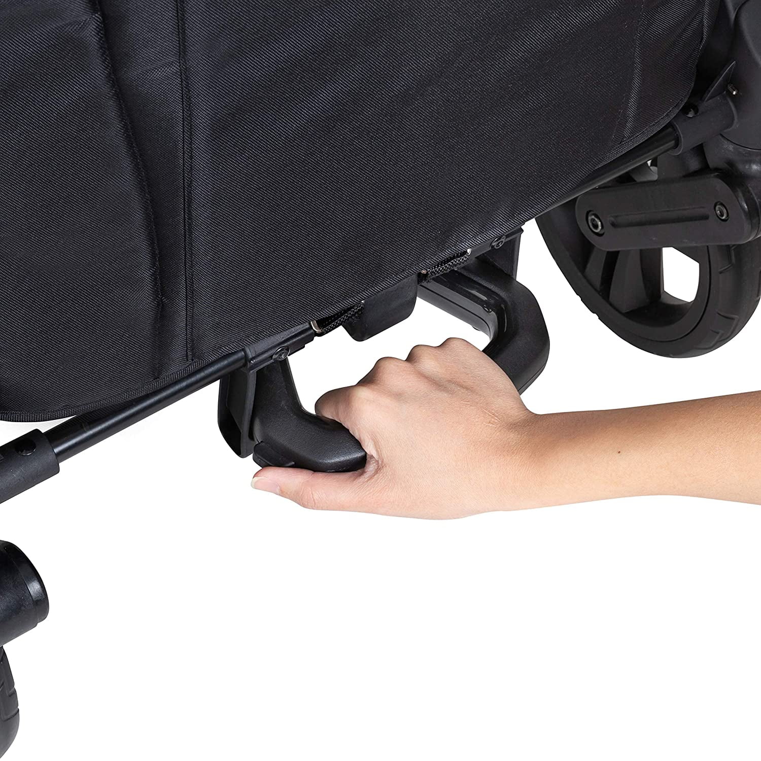 Baby Trend Expedition Plus 2-in-1 Stroller Wagon, Solid Print Black - Womvr