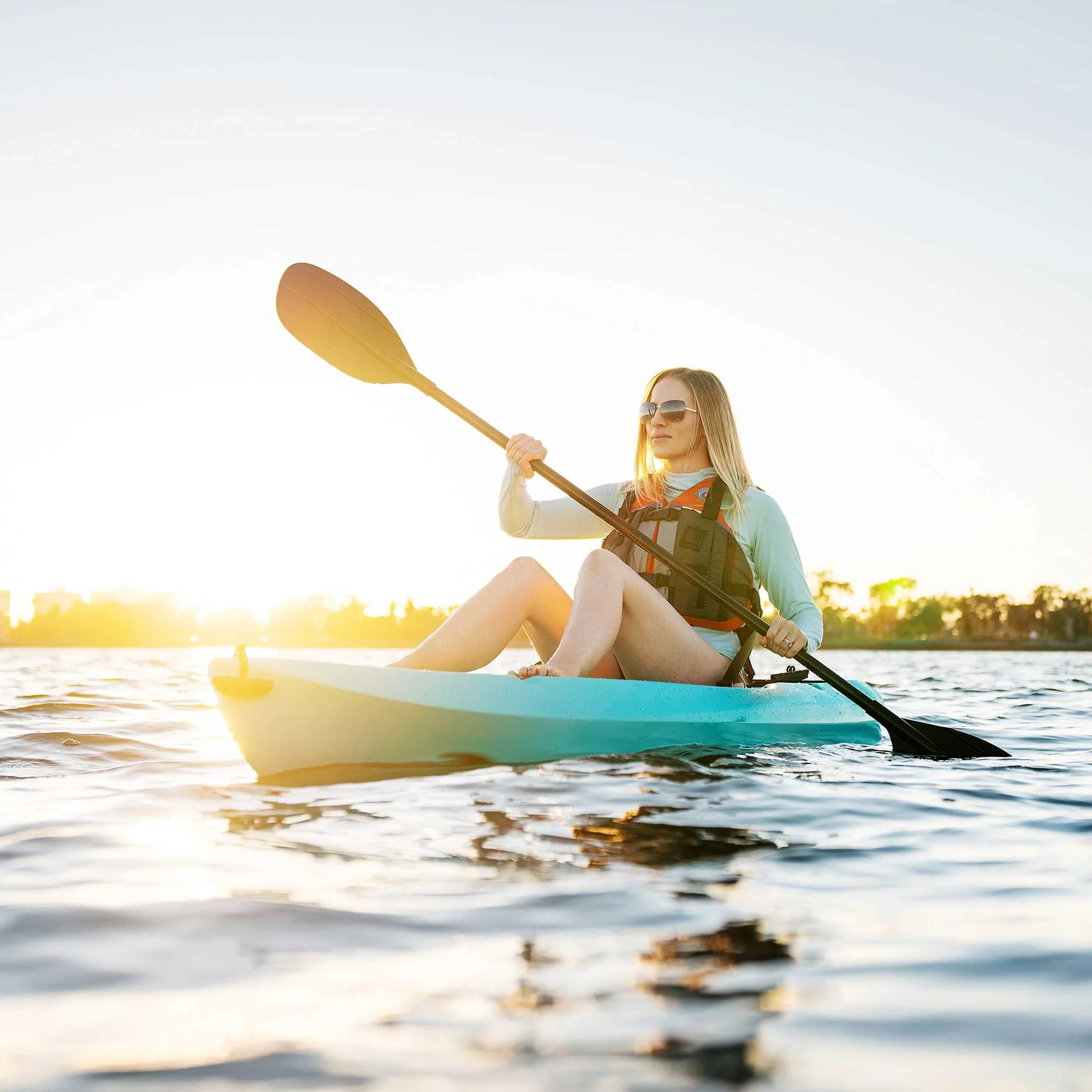Lifetime Daylite 8 ft Sit-on-Top Kayak, Red (90775) - Womvr