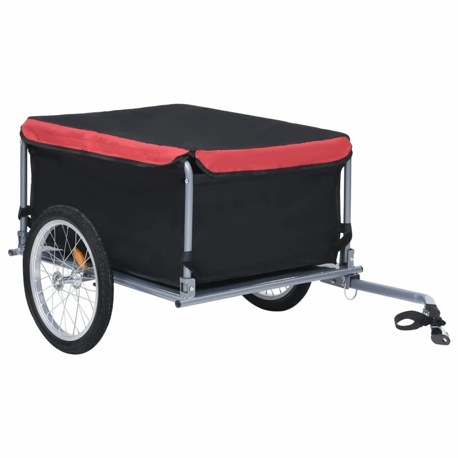 MABOTO Bike Cargo Trailer Black and Red 143.3 lb - Womvr