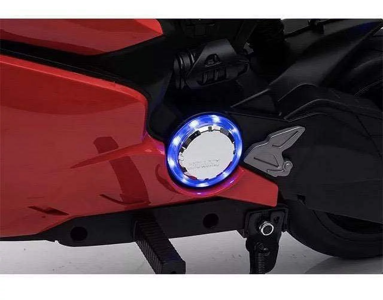 Elegant Electronix Ducati Style MP3 System Electric Mini Kids Unisex Motorcycle 24 V - Womvr