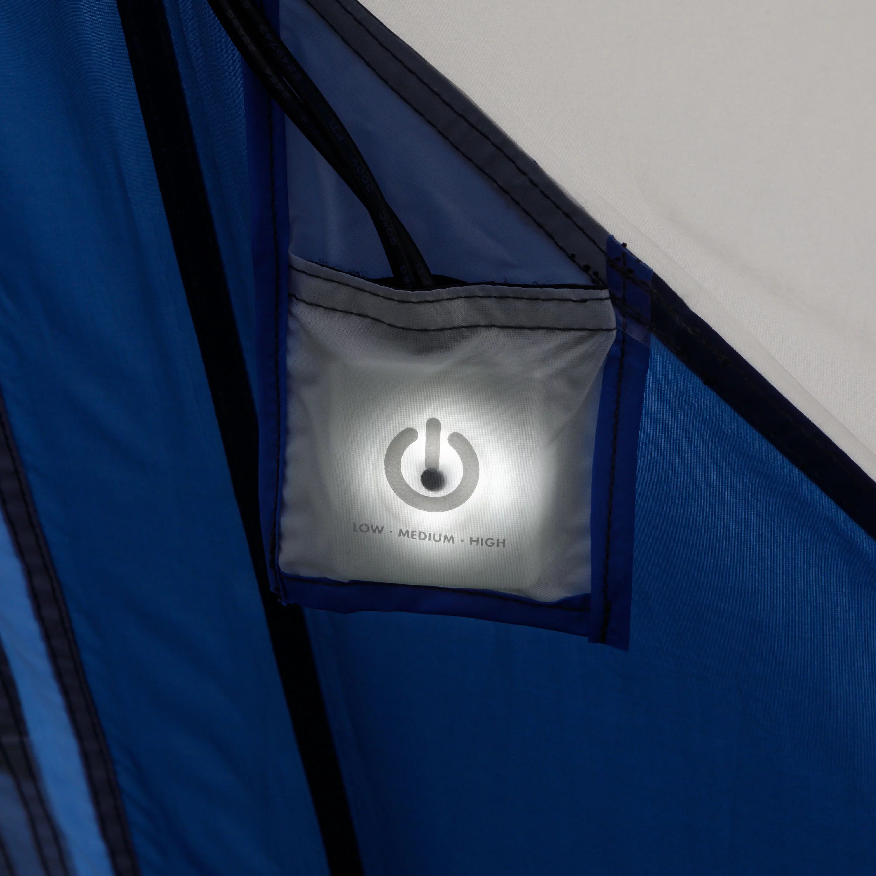 Ozark Trail 10-Person Cabin Tent with LED Lighted Poles - Womvr