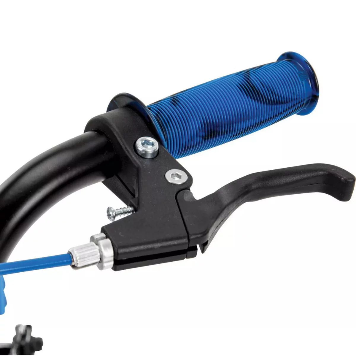 Huffy Kinetic 16-inch Boys' Bike, Silver/Blue - Womvr