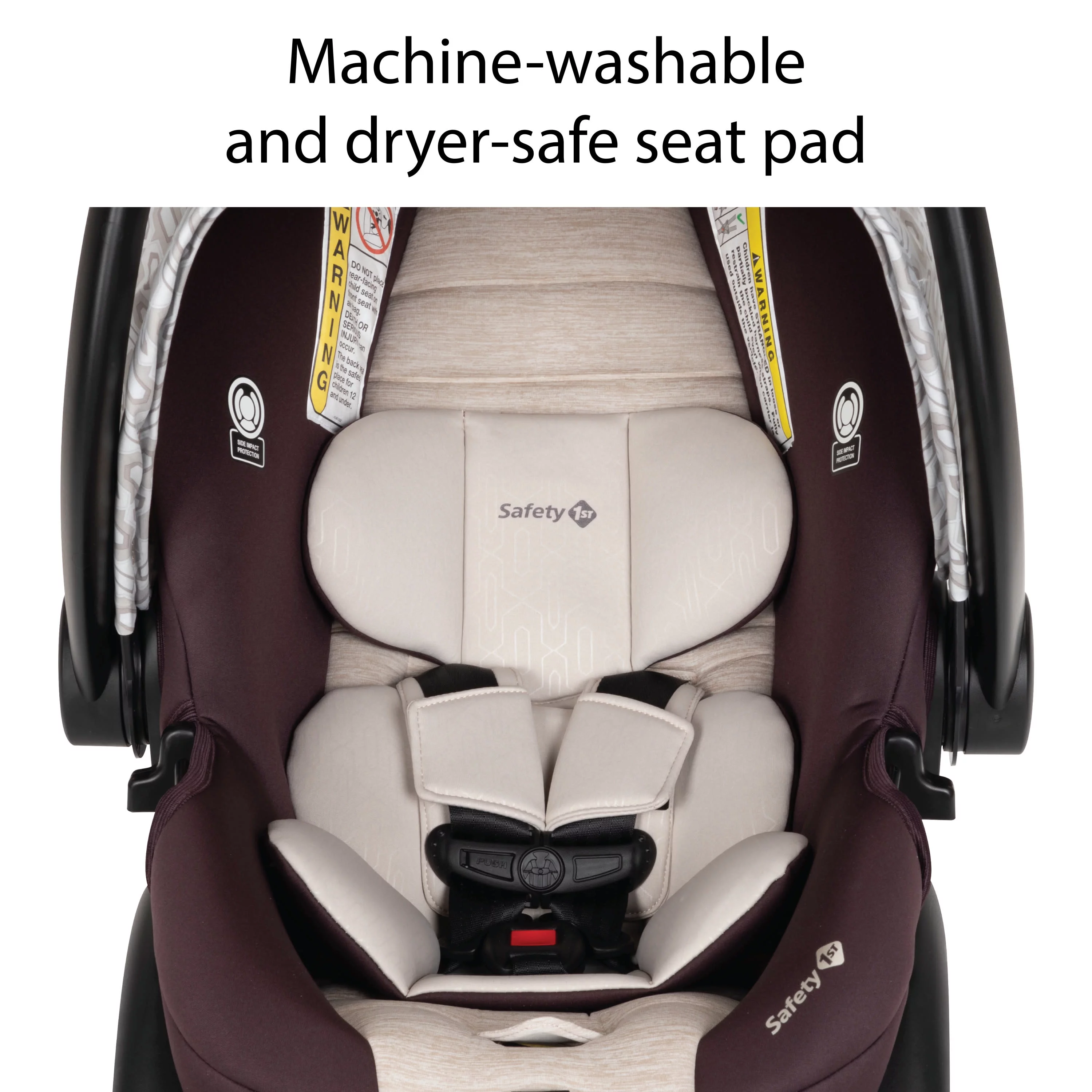 Safety 1st Deluxe Grow and Go Flex 8-in-1 Travel System, High Street, Infant - Womvr