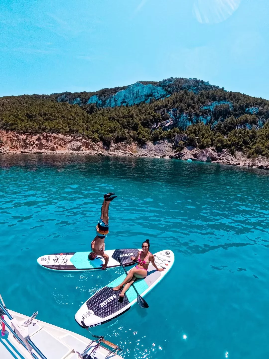 Goosehill Sailor Inflatable Stand Up High-quality Teal Paddle Board, lightweight, SUP Package, 10'6