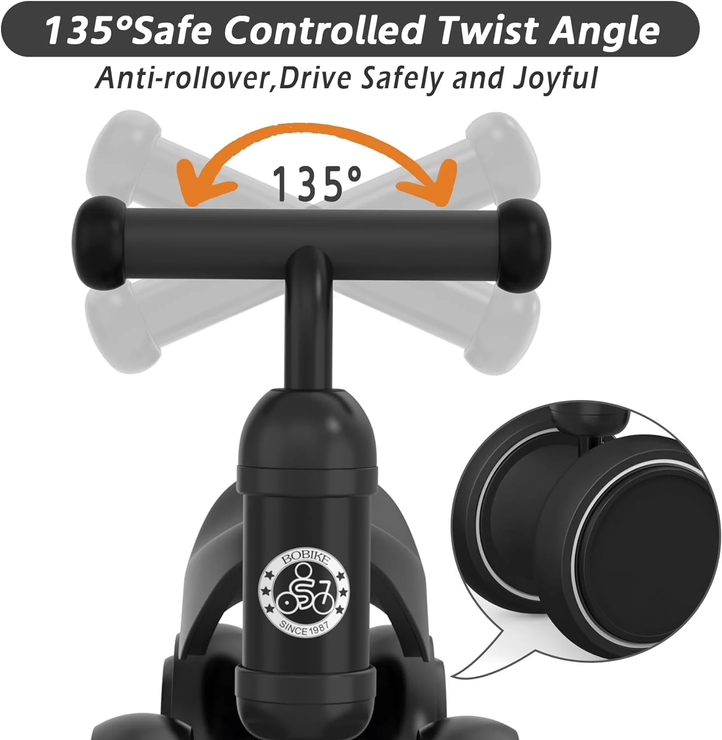 Bobike Baby Balance Bike Toys for 1 Year Old 10-24 Months Toddler Walker Bicycle Pink - Womvr