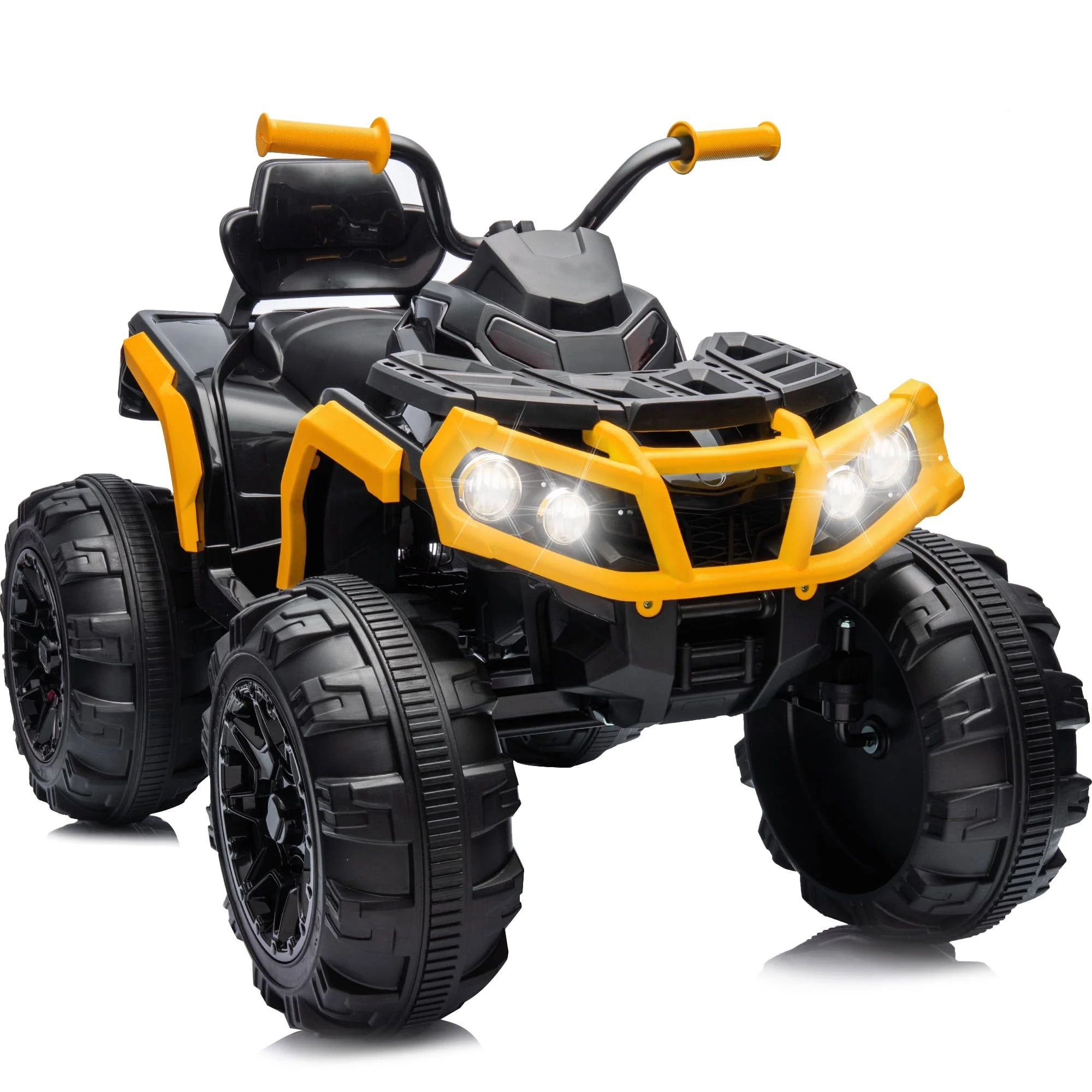 Hikiddo Kids ATV 4 Wheeler, 24V Kids Ride on Toy for Big Kid w/Bluetooth, 400W Motor - Green - Womvr