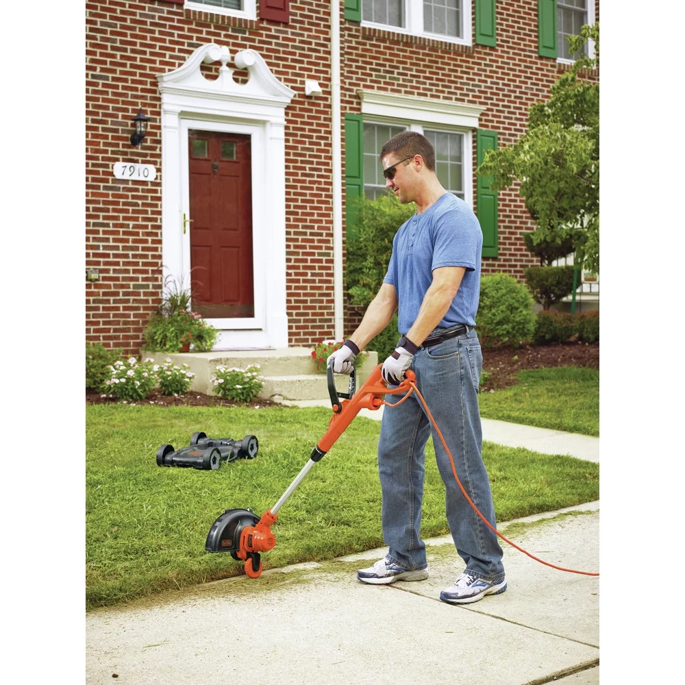 BLACK+DECKER MTE912 3-N-1 6.5 Amp String Trimmer, Edger & 12