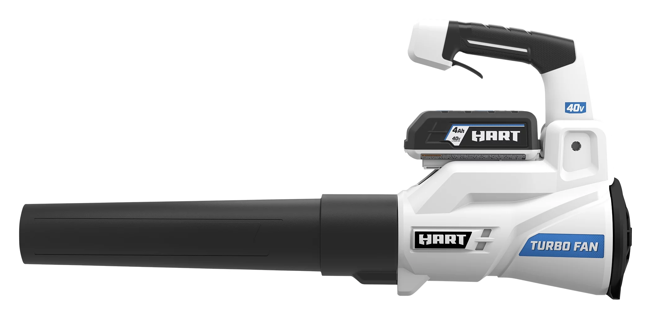 HART 40-Volt 120 MPH at 450 CFM Battery-Powered Axial Blower Kit, (1) 4.0Ah Lithium-Ion Battery - Womvr