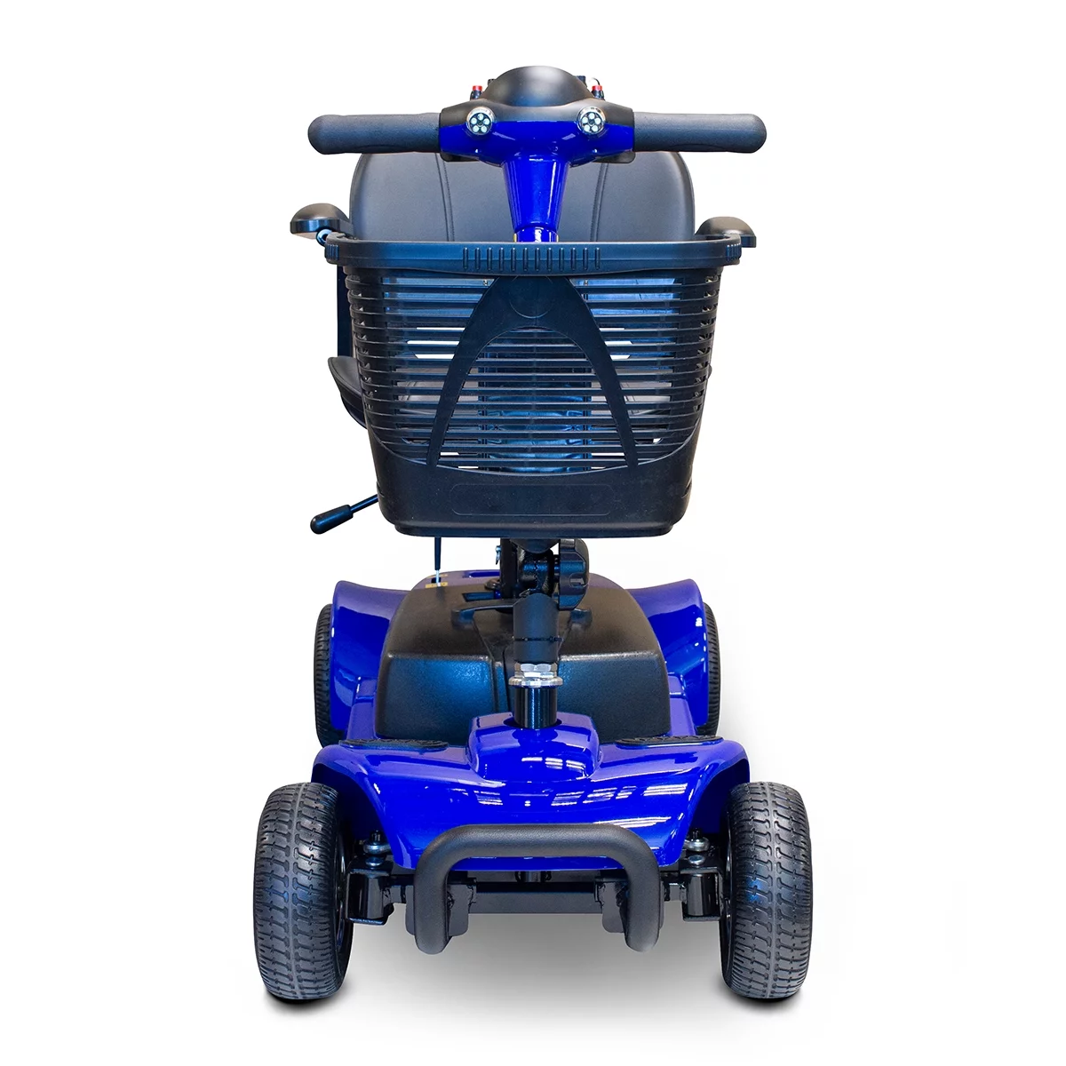 EWheels 4 Wheel Travel Electric Battery Medical Mobility Scooter, Red - Womvr