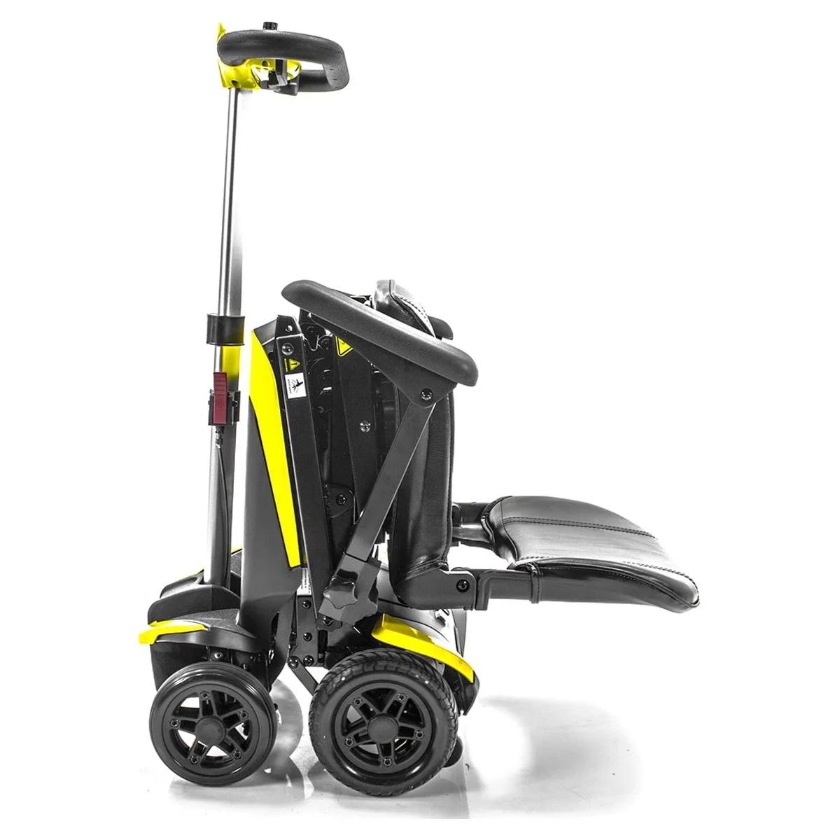 Enhance Mobility - The Transformer Electric Auto Folding Mobility Scooter 4-Wheel - Red - Womvr