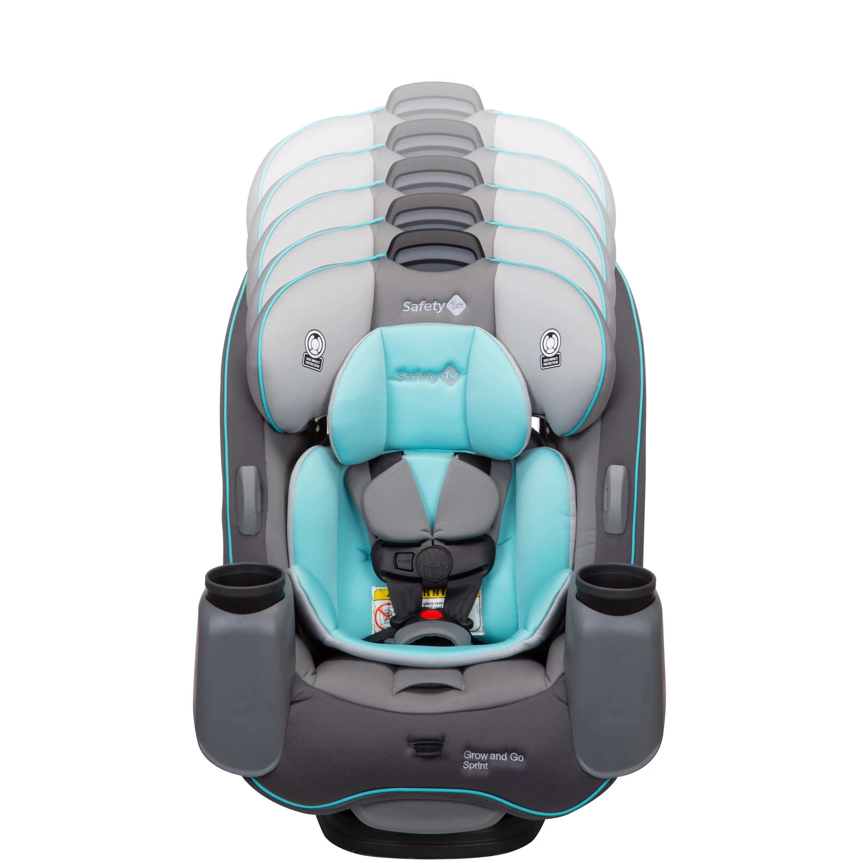 Safety 1st Grow and Go Sprint All-in-One Convertible Car Seat, Soapstone II - Womvr