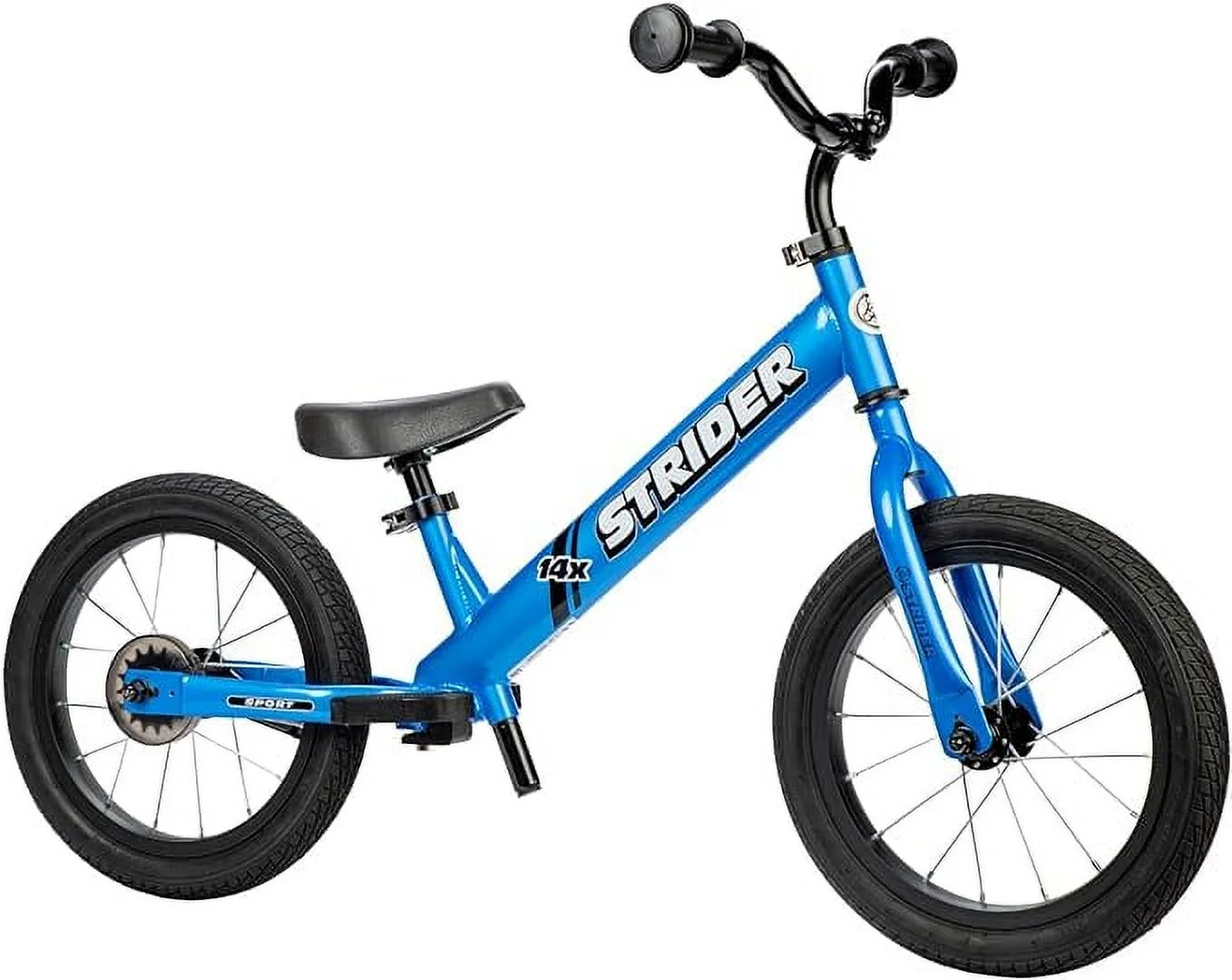 Strider - 14x Sport Balance Bike, Ages 3-7 Years, Pedal Conversion Kit Sold Separately - Awesome Blue - Womvr