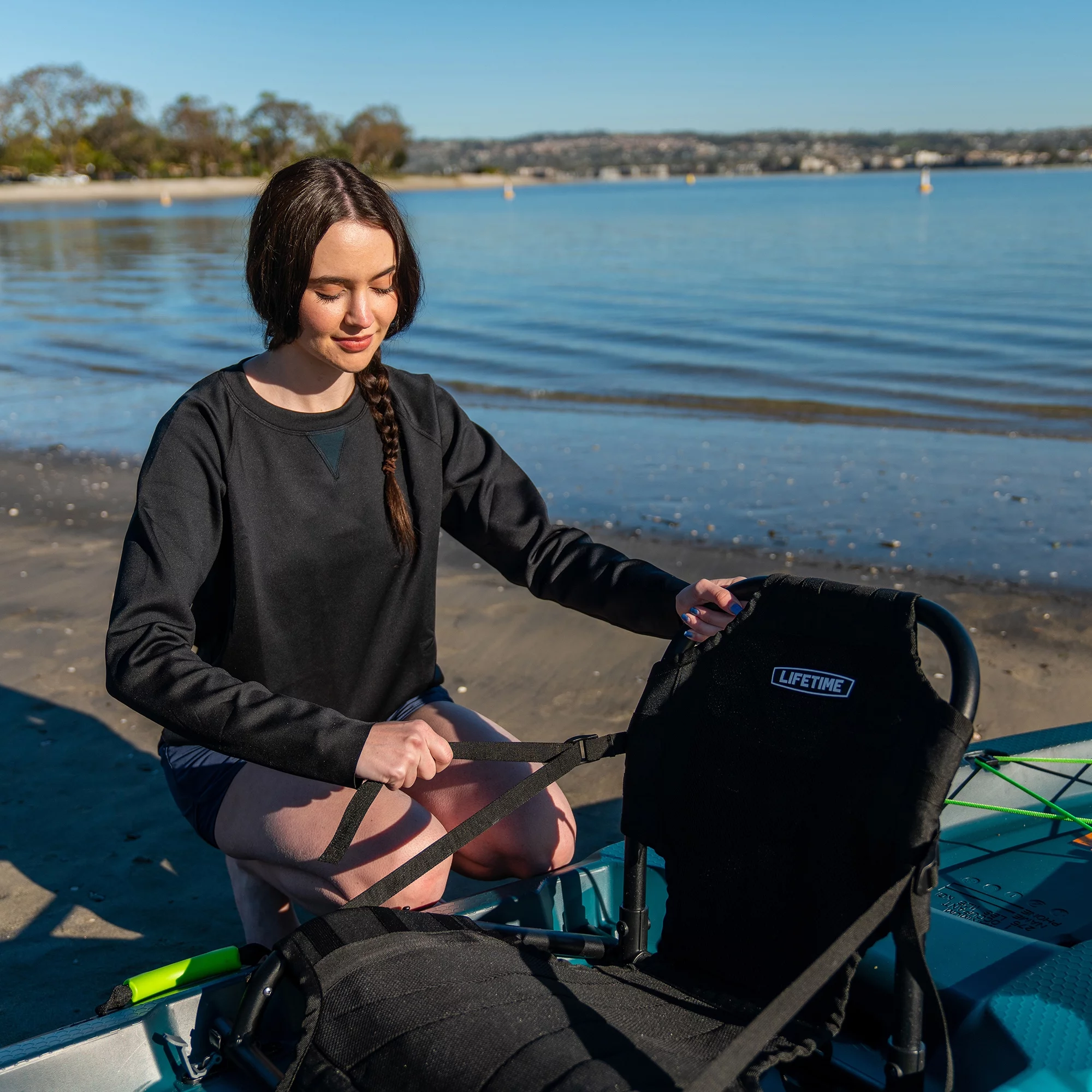 Lifetime Tahoma Pro 123 inch Sit-on-Top Kayak, Aurora Fusion (91191) - Womvr