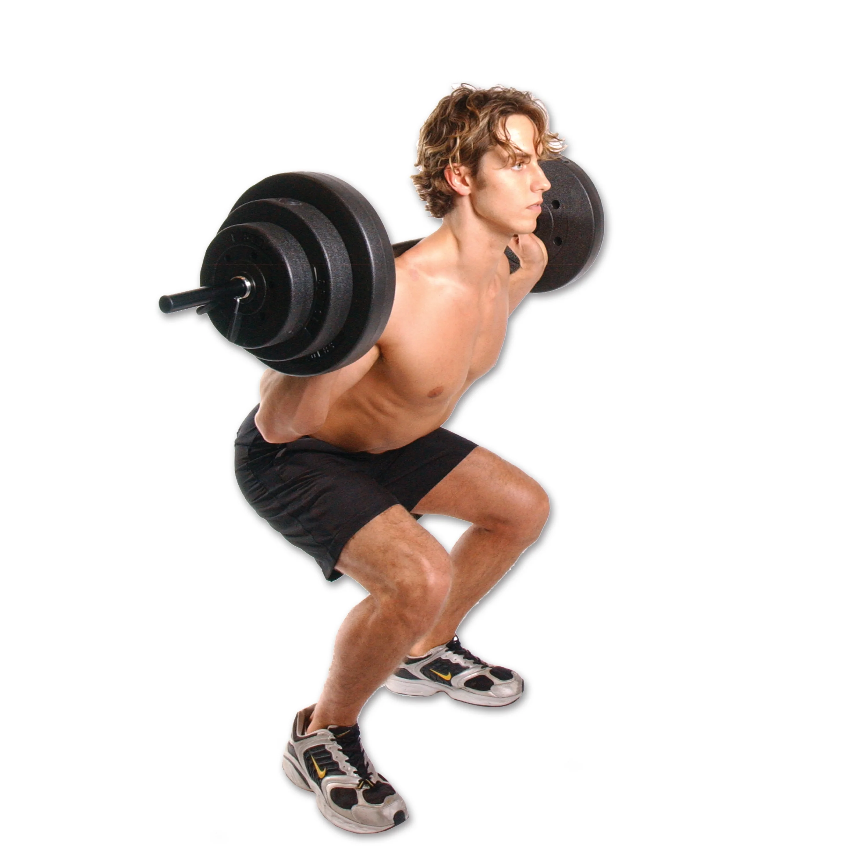 CAP Barbell Standard Vinyl Weight Plate Set, 40 lb (20 lb x 2) - Womvr